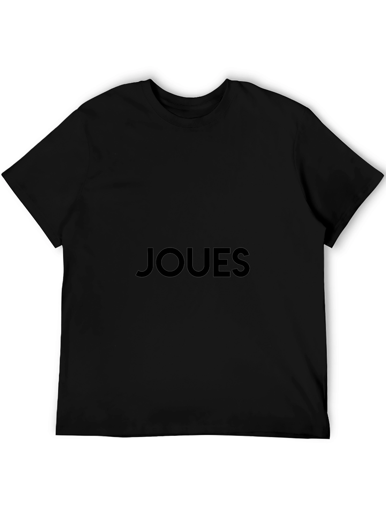 JOUEES Graphic Black T-Shirt