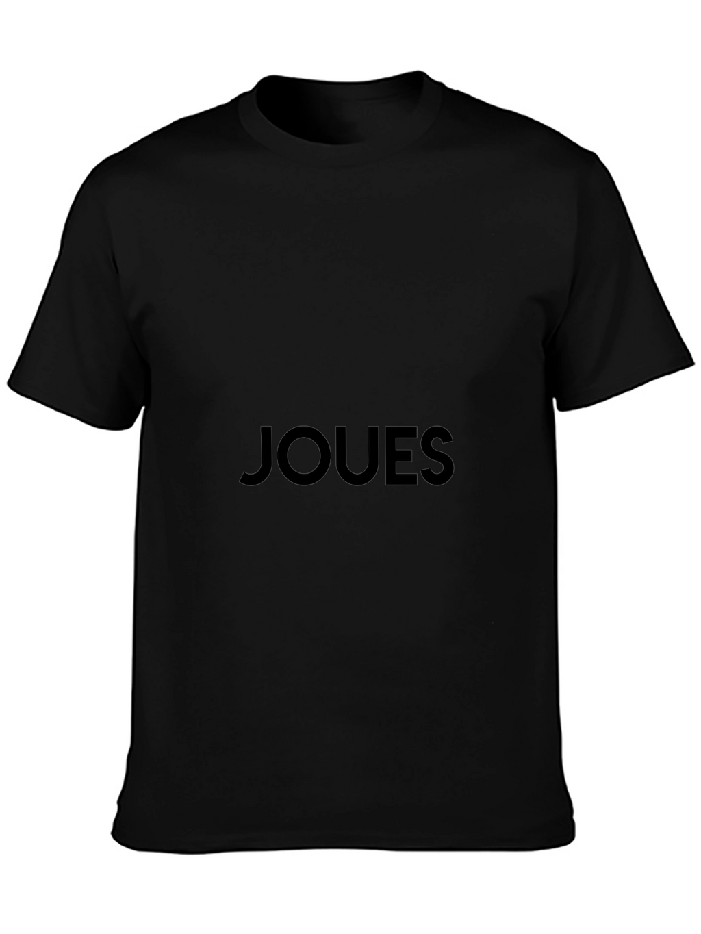 JOUEES Graphic Black T-Shirt