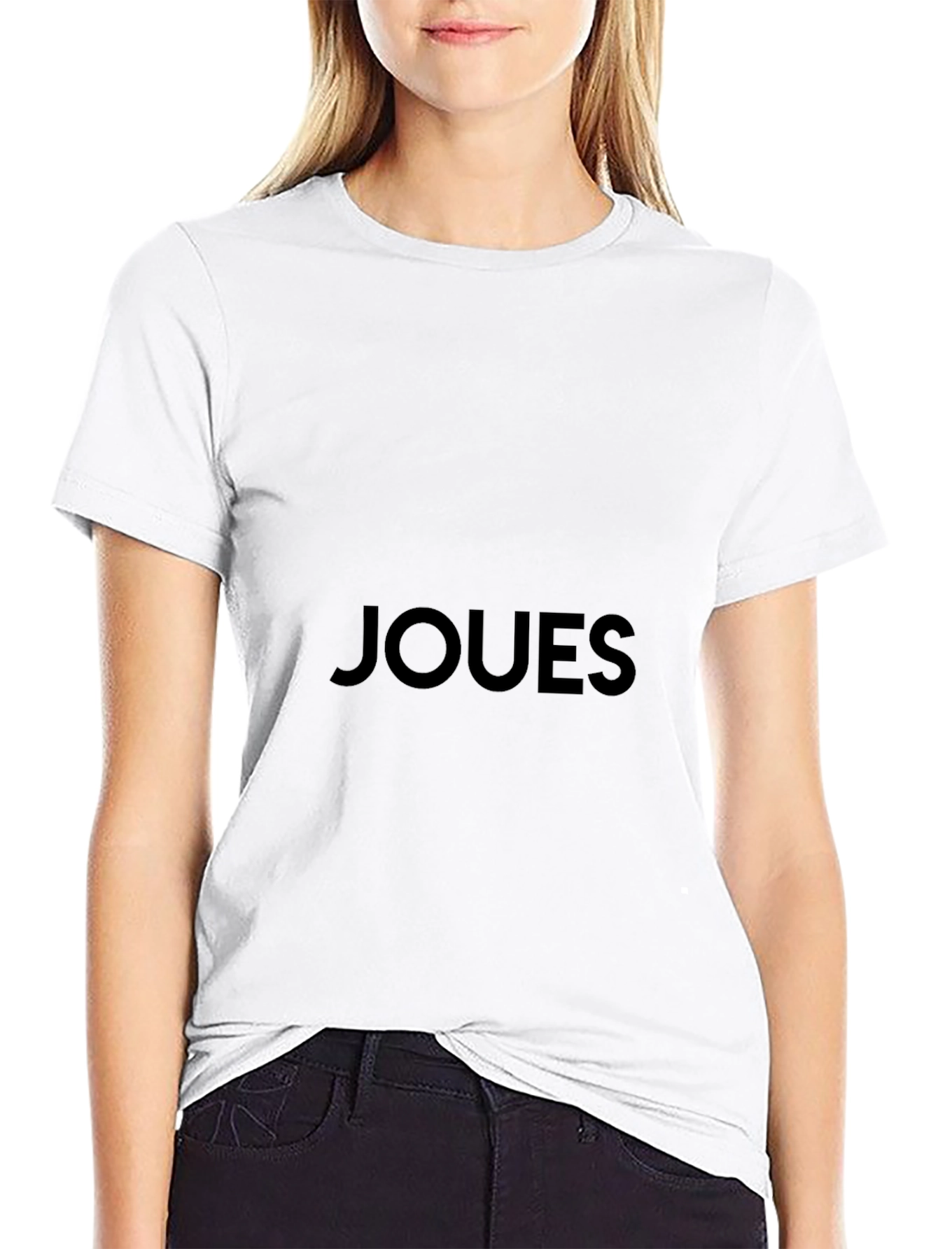 JOUEES Graphic Black T-Shirt