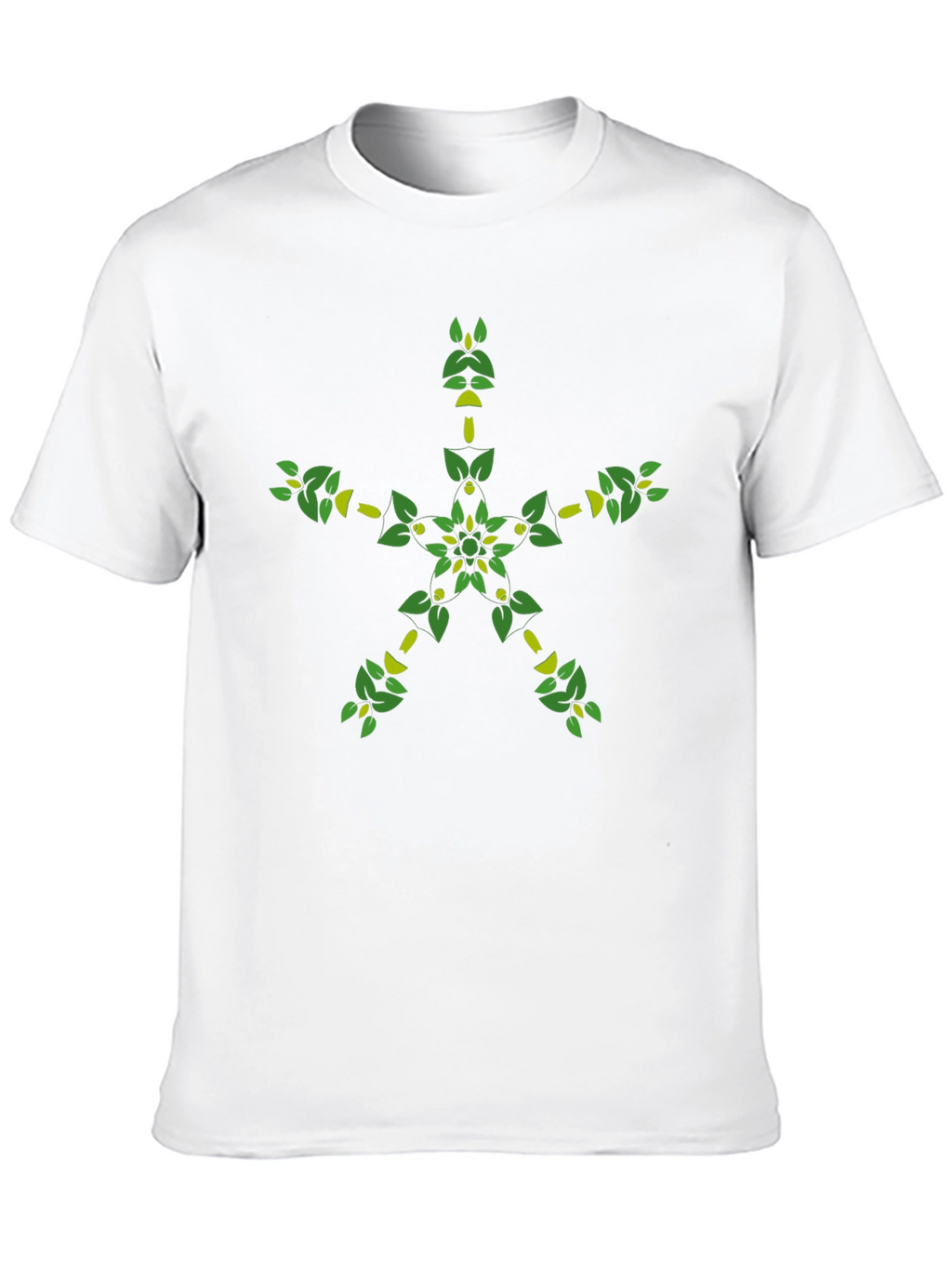 Nature Star Graphic Tee - Black