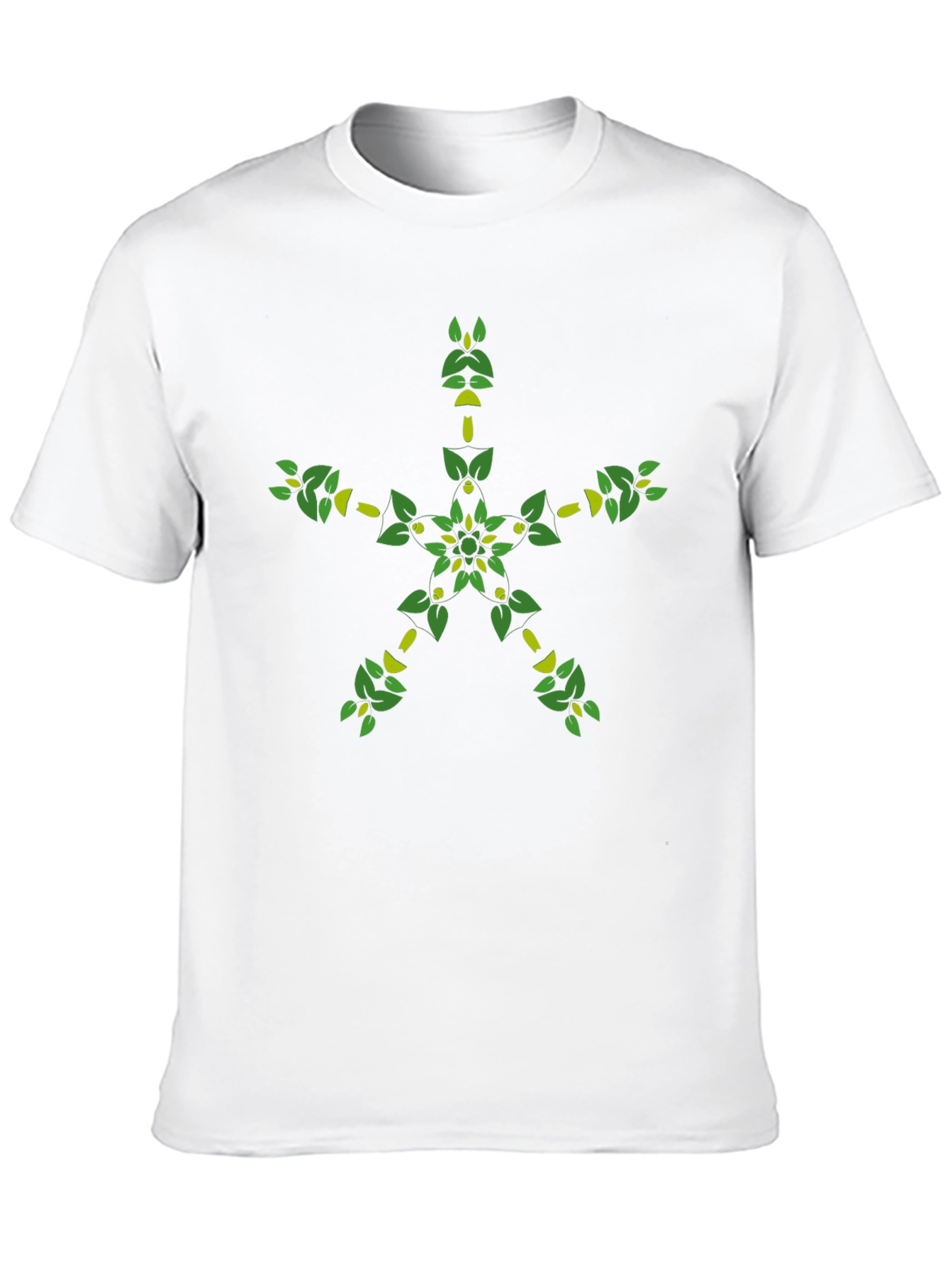 Nature Star Graphic Tee - Black