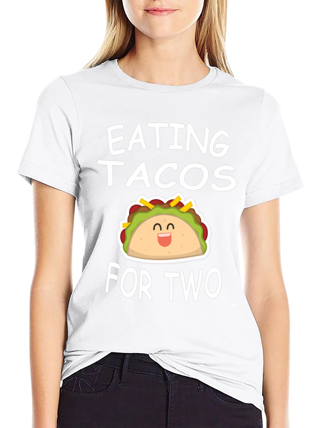 Eating Tacos for Two - Funny Graphic Tee
