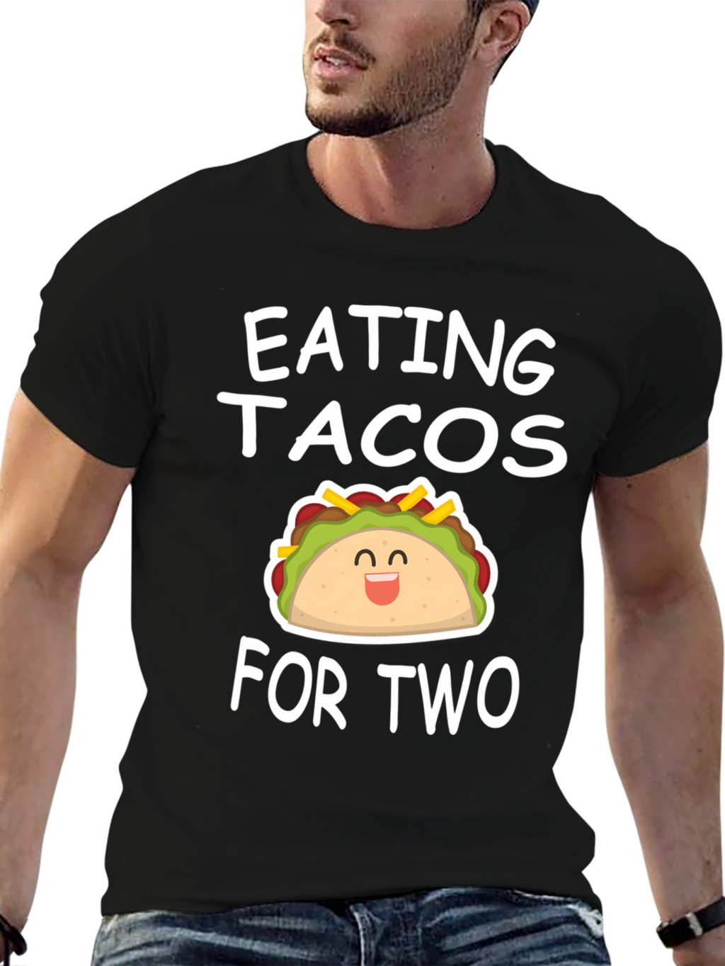Eating Tacos for Two - Funny Graphic Tee
