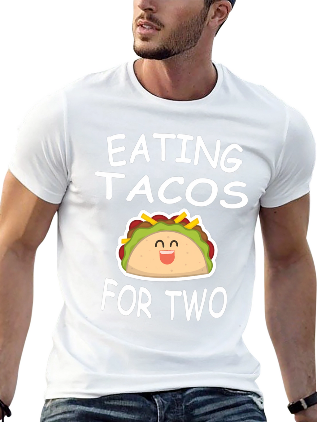 Eating Tacos for Two - Funny Graphic Tee
