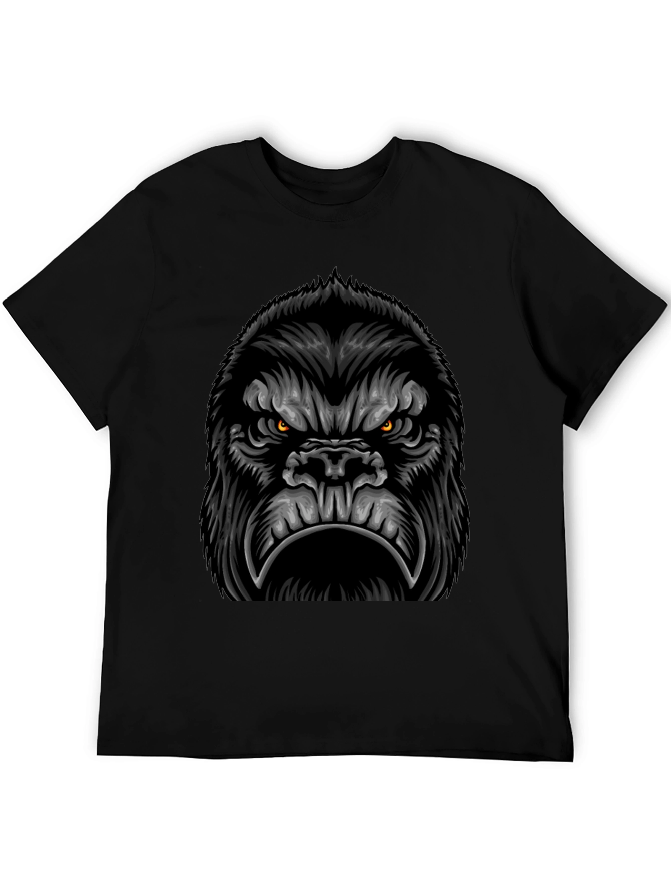 Angry Gorilla Graphic Tee - Fierce and Bold