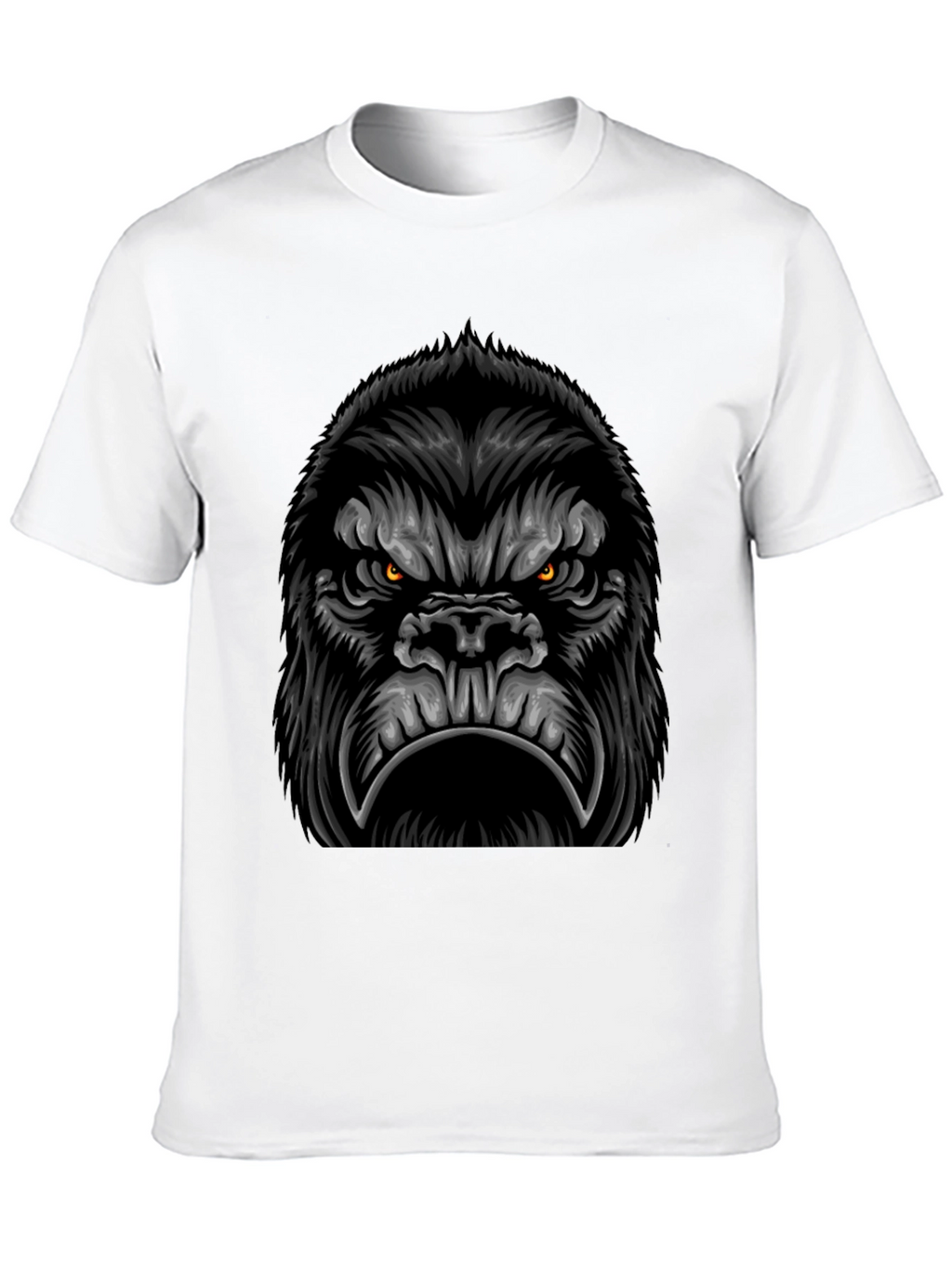 Angry Gorilla Graphic Tee - Fierce and Bold
