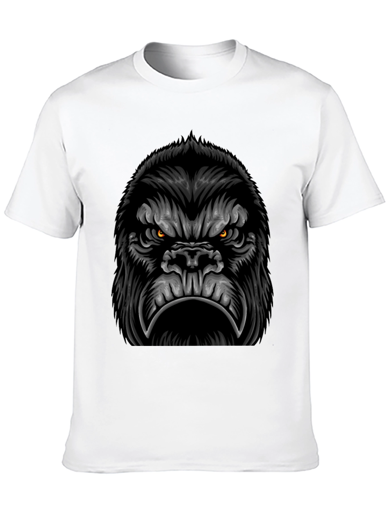 Angry Gorilla Graphic Tee - Fierce and Bold