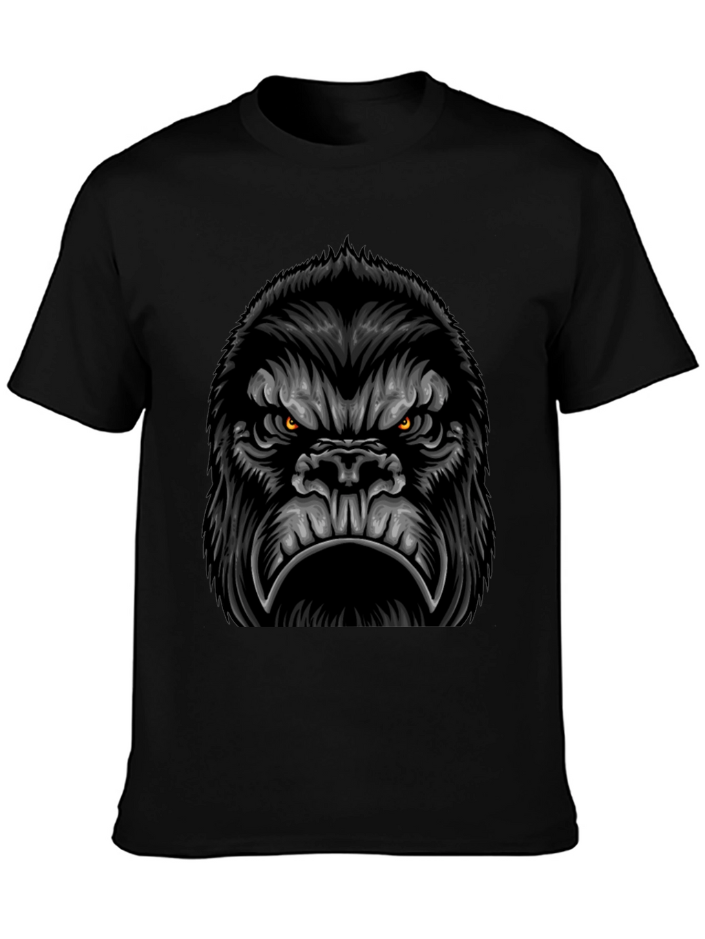 Angry Gorilla Graphic Tee - Fierce and Bold