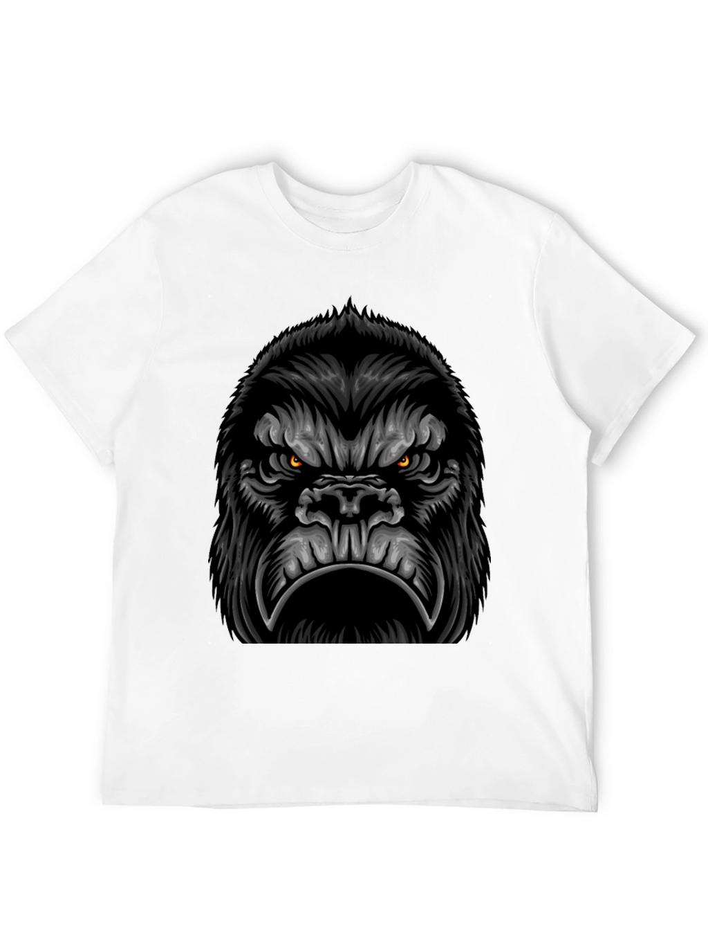 Angry Gorilla Graphic Tee - Fierce and Bold