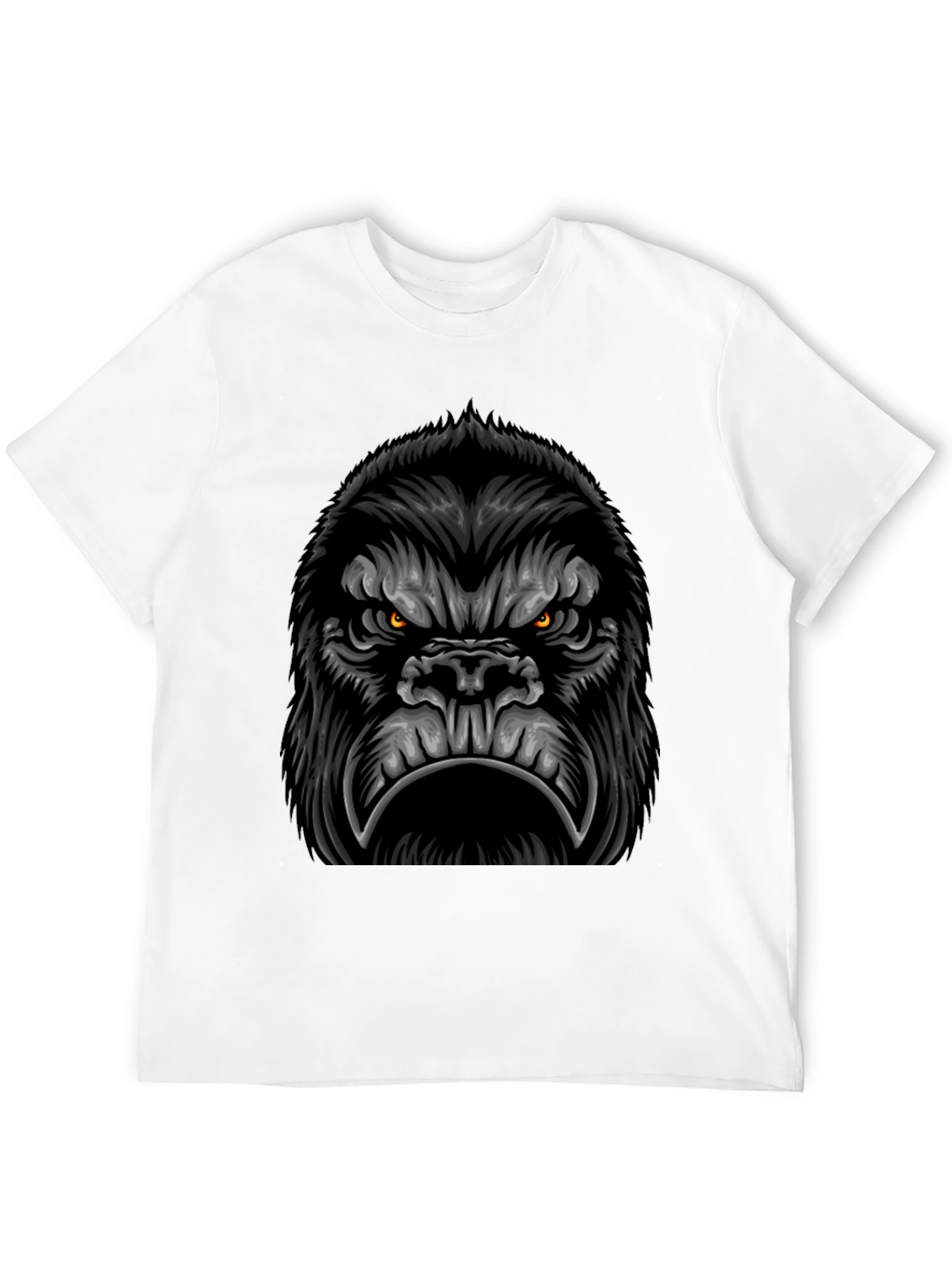 Angry Gorilla Graphic Tee - Fierce and Bold