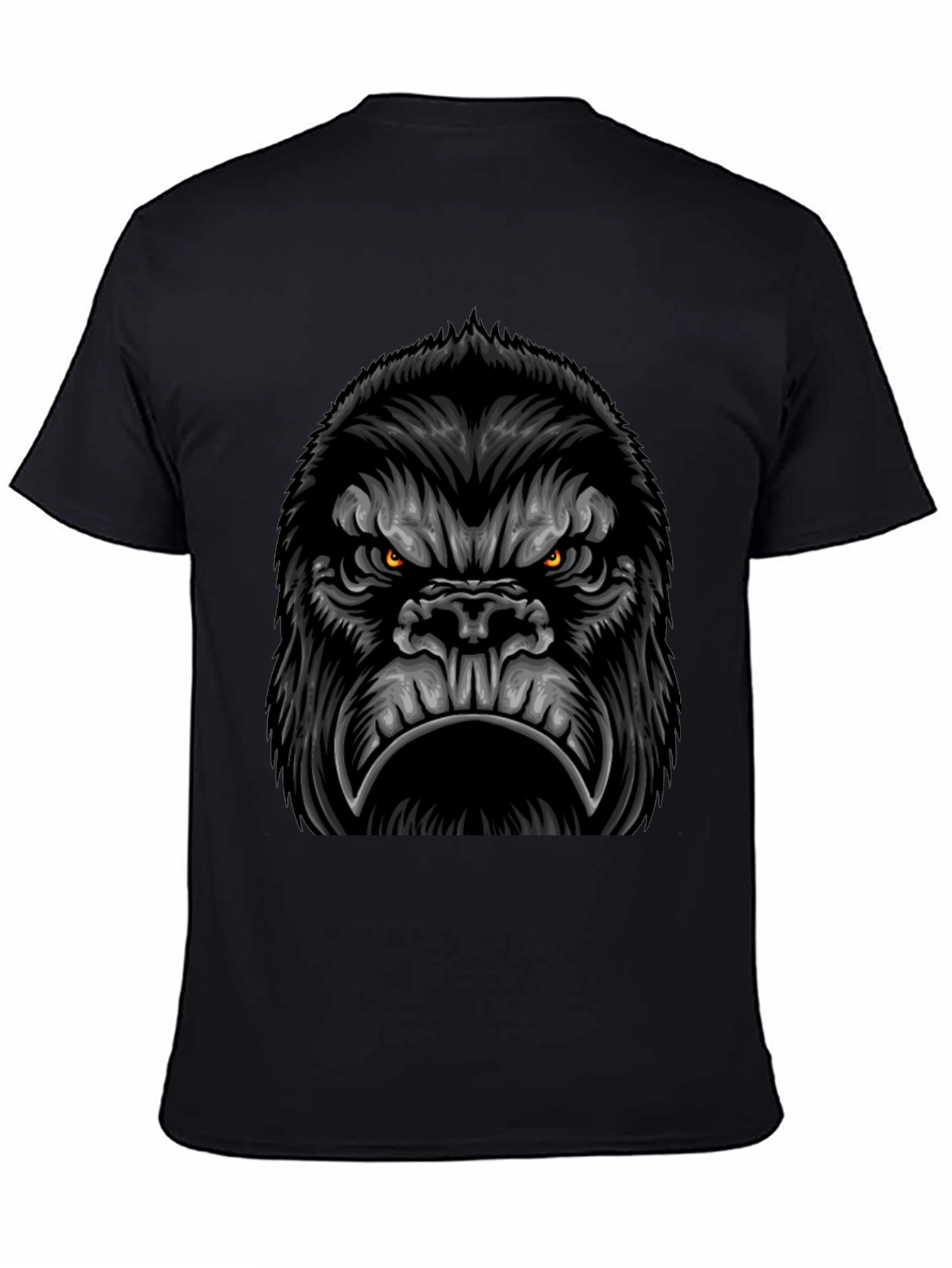 Angry Gorilla Graphic Tee - Fierce and Bold