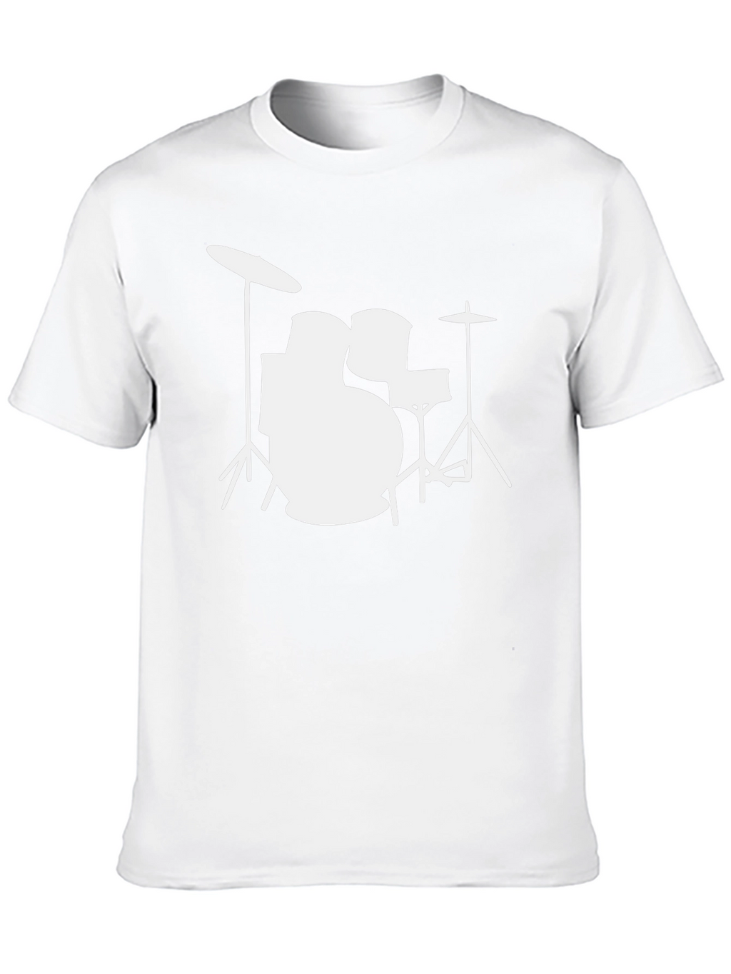 Drum Kit Graphic Tee - Black