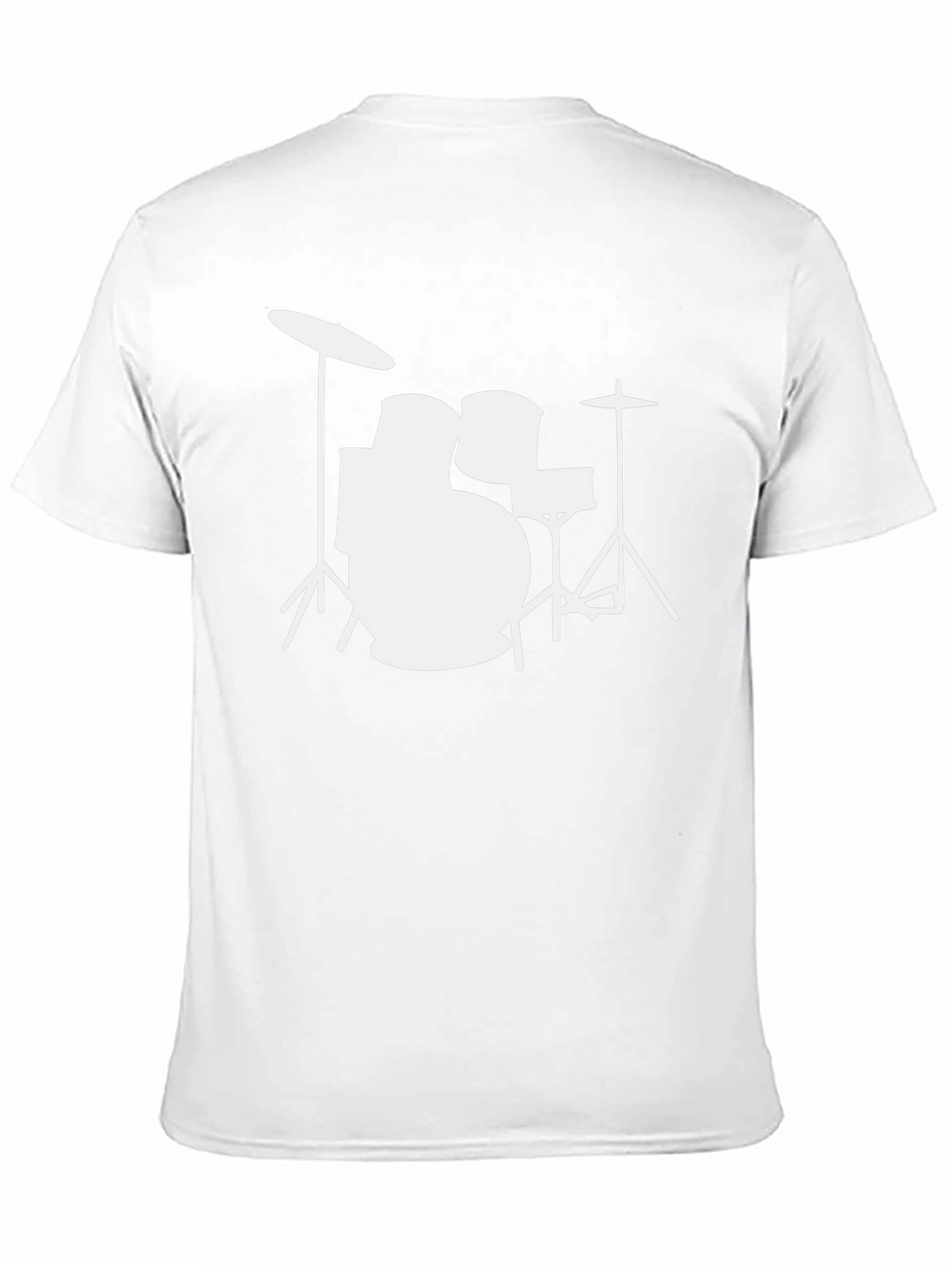 Drum Kit Graphic Tee - Black