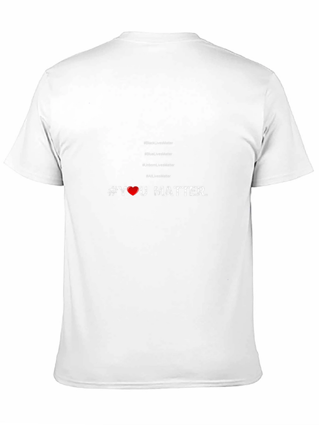 Black Lives Matter T-Shirt - You Matter