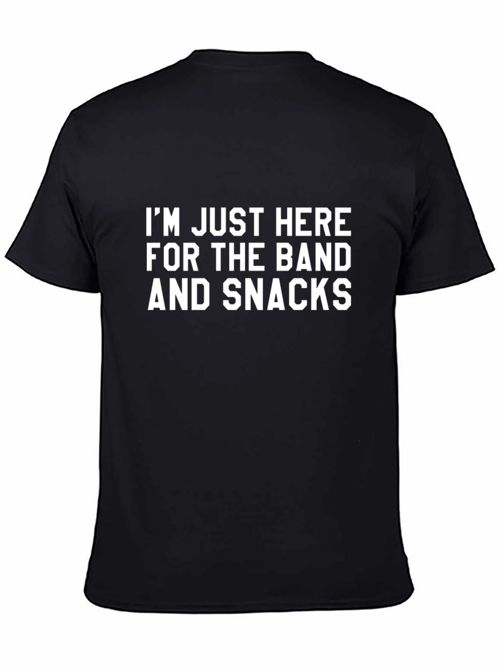 Band & Snacks T-Shirt: Funny Music Lover Tee