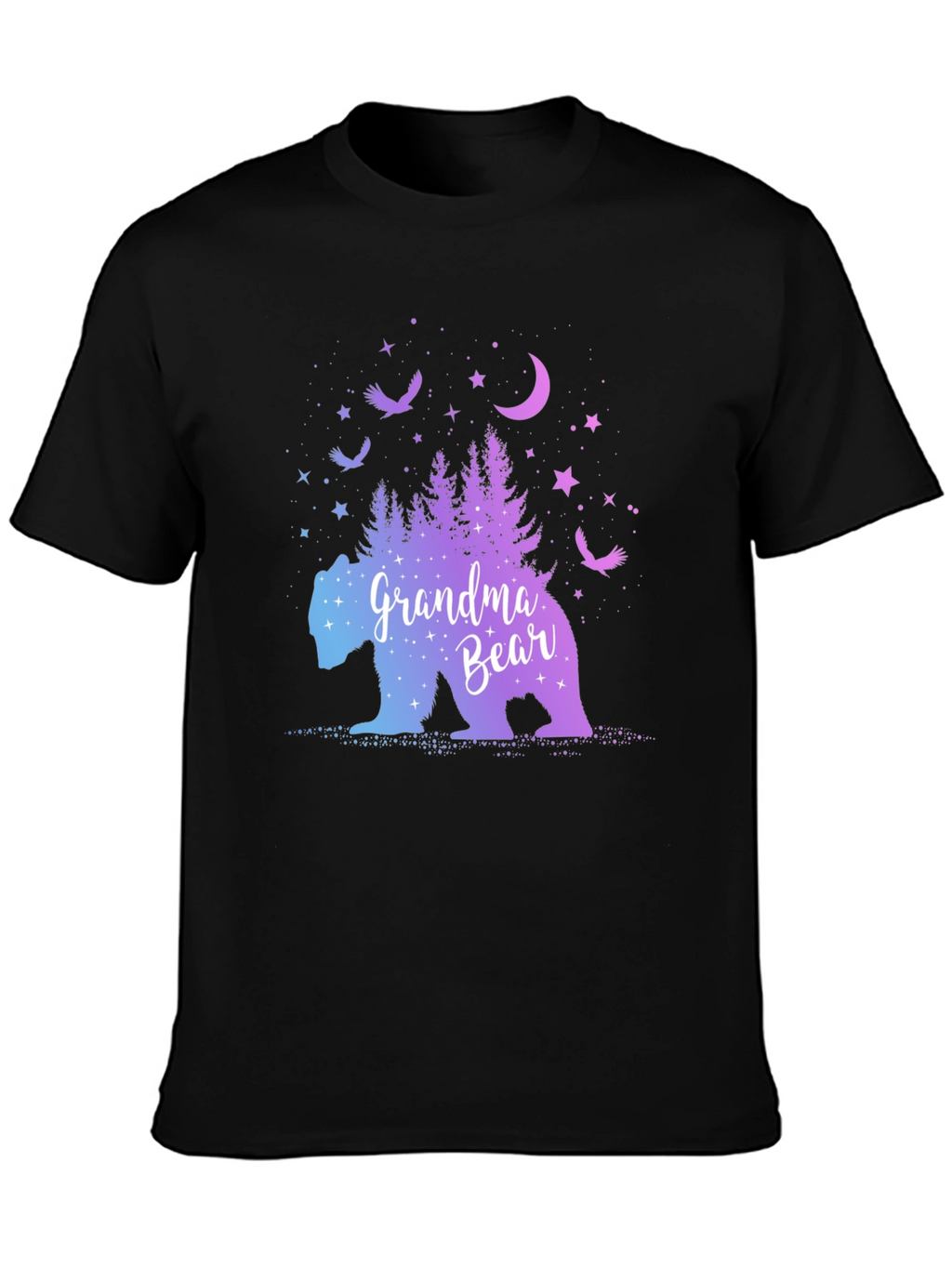 Grandma Bear T-Shirt - Nature Design