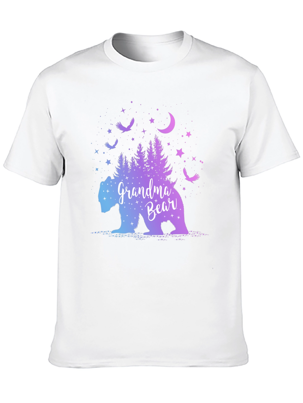 Grandma Bear T-Shirt - Nature Design
