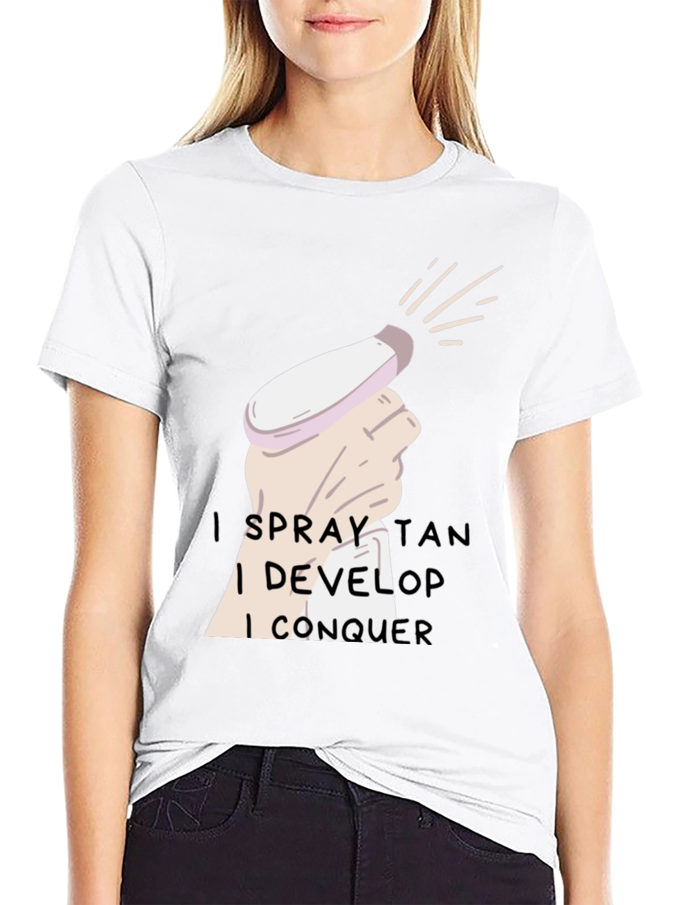 Spray Tan Conquer T-Shirt