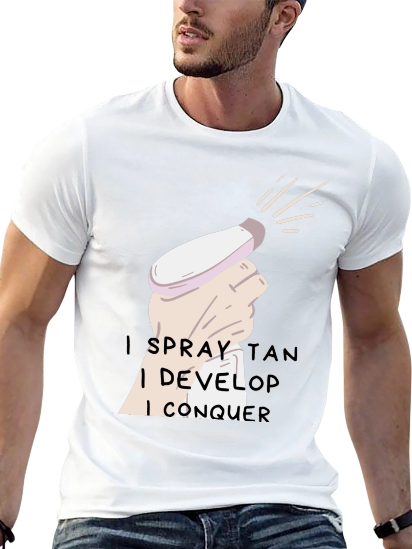 Spray Tan Conquer T-Shirt