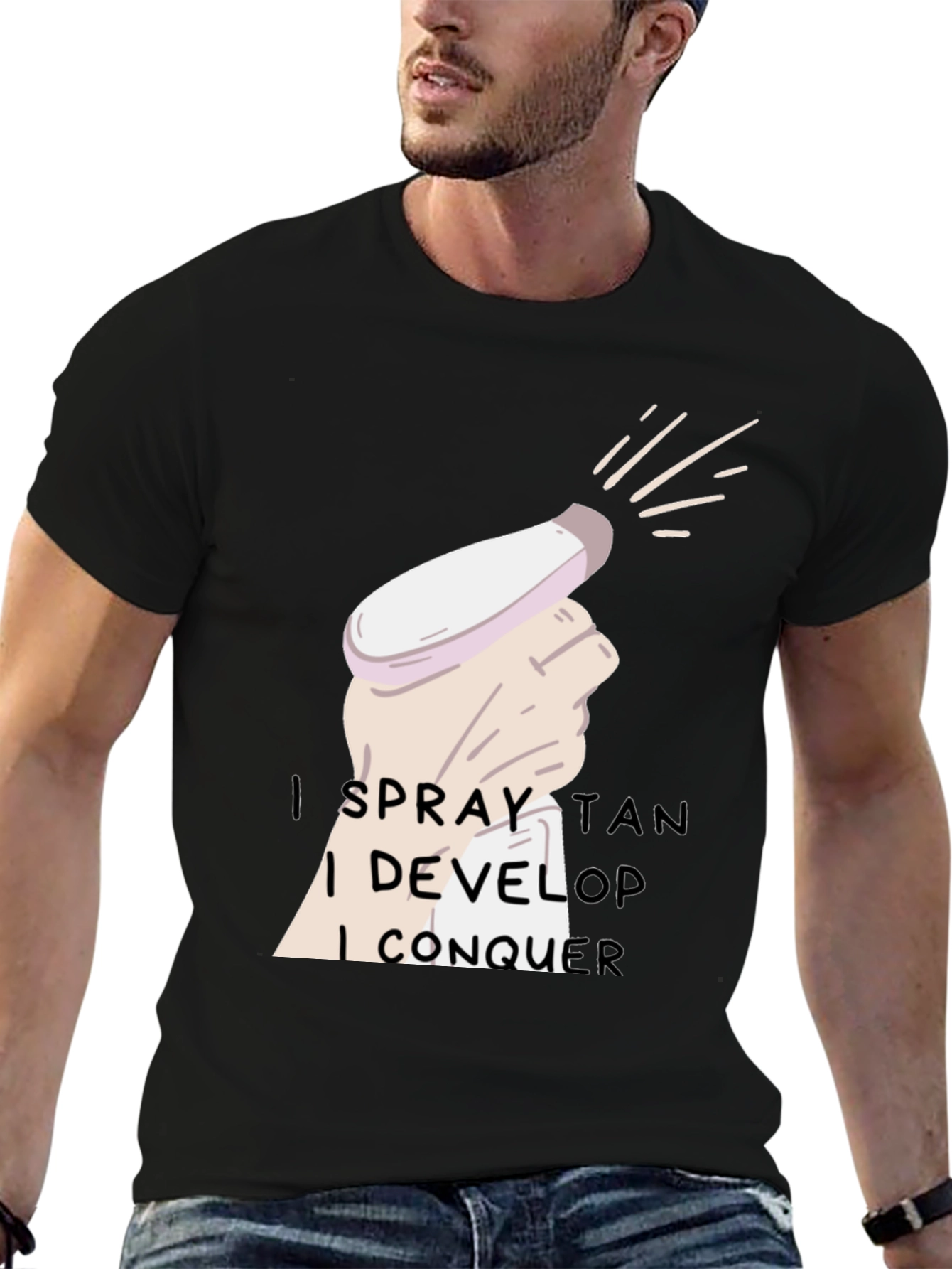 Spray Tan Conquer T-Shirt