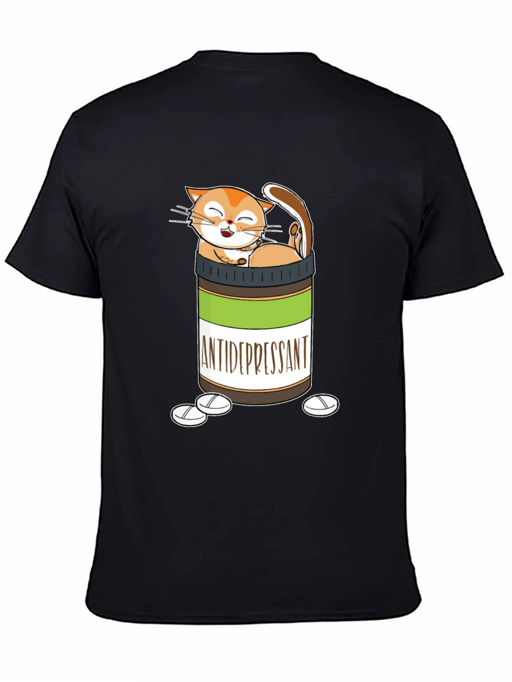 Funny Cat Antidepressant T-Shirt