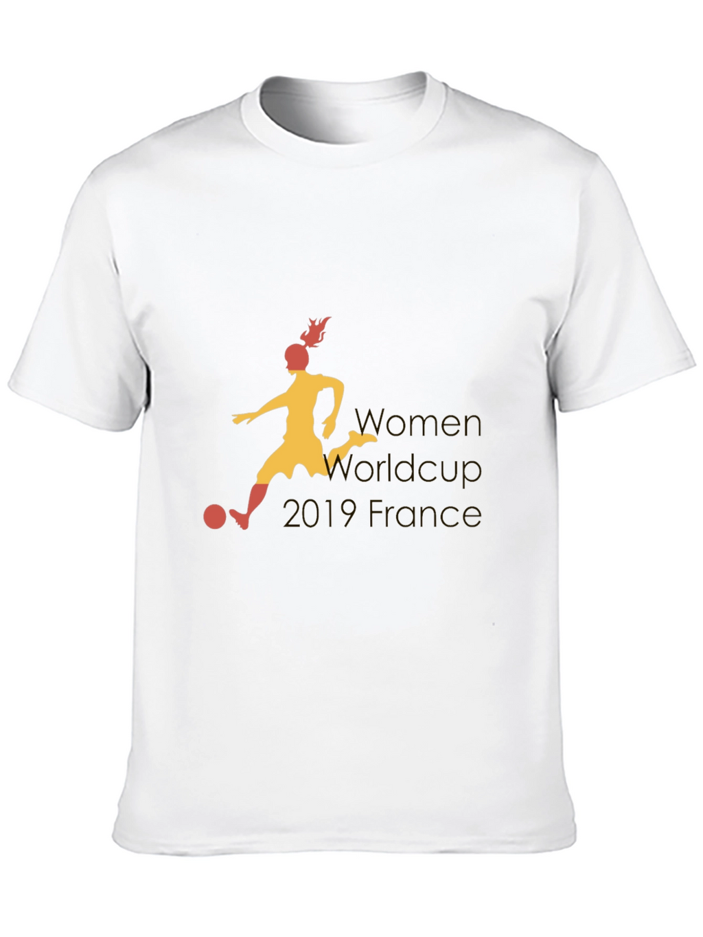 Womens World Cup France Black T-Shirt