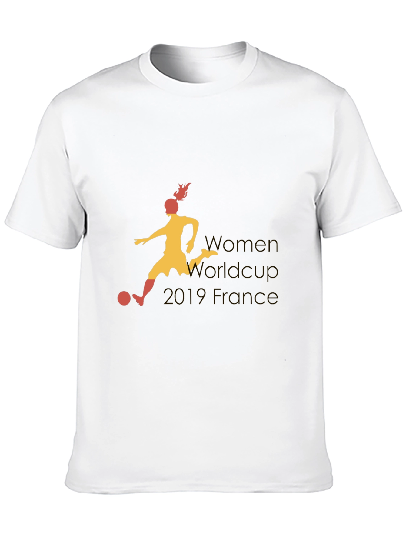 Womens World Cup France Black T-Shirt