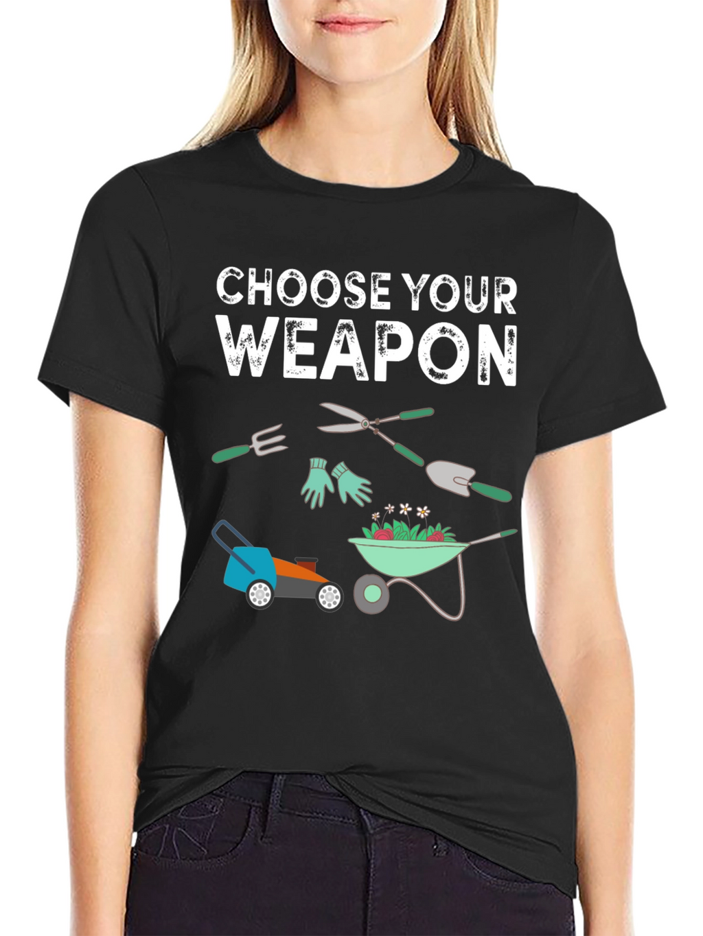 Gardening Weapon T-Shirt - Choose Your Tool