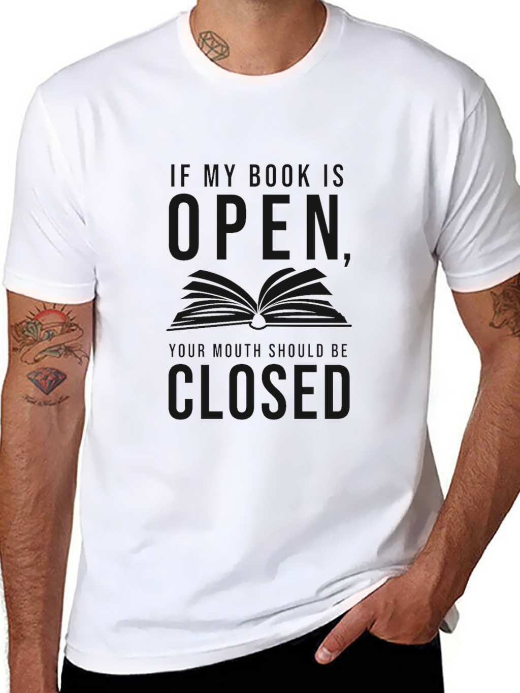 Book is Open/Closed T-Shirt
