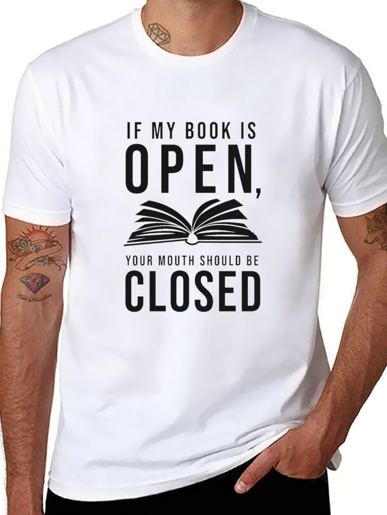 Book is Open/Closed T-Shirt