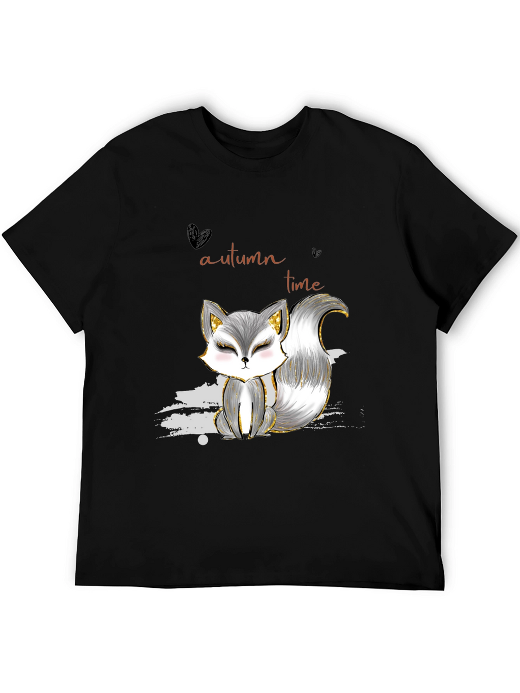 Autumn Fox Graphic Tee - Stylish Casual Wear