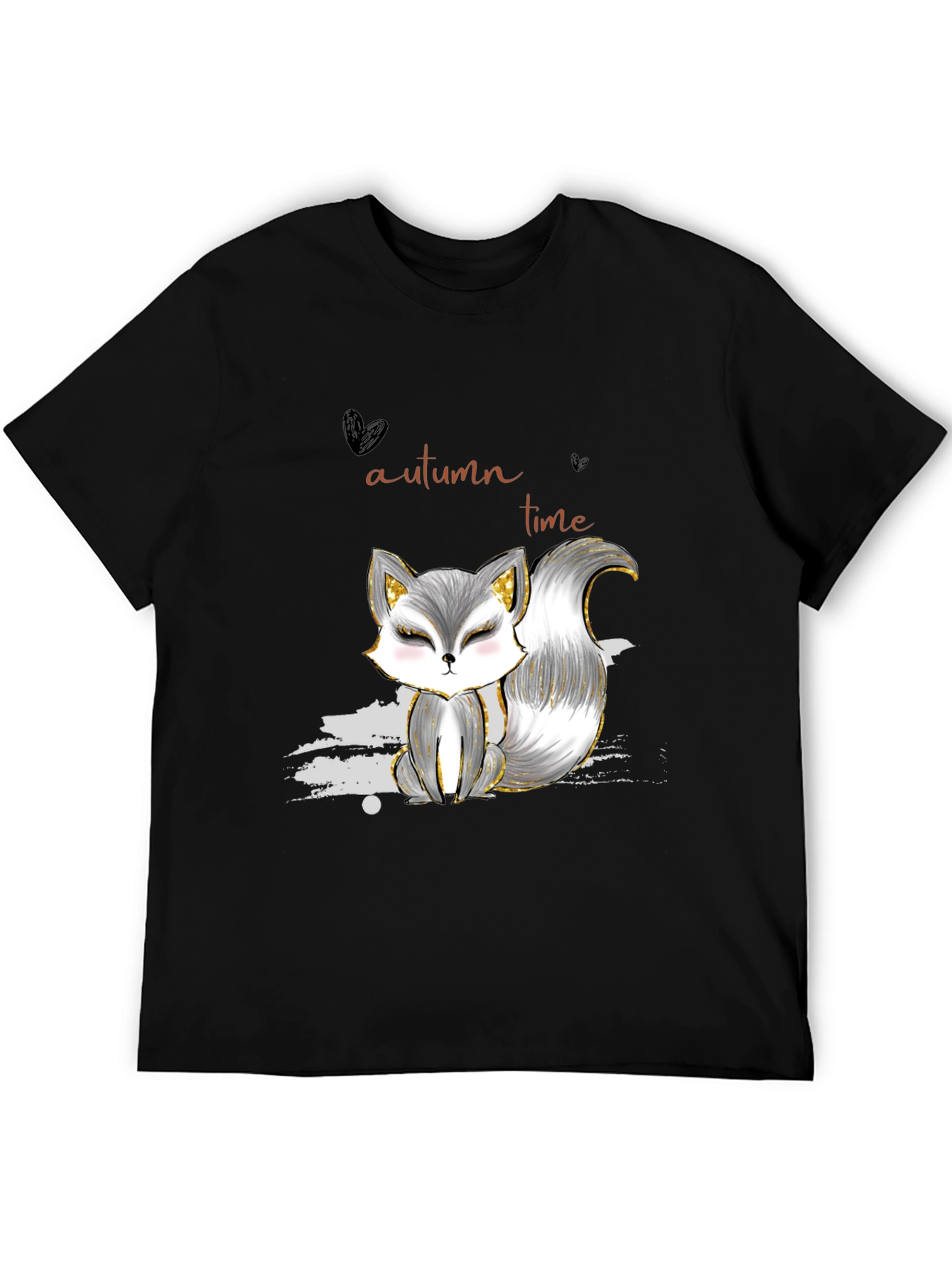 Autumn Fox Graphic Tee - Stylish Casual Wear