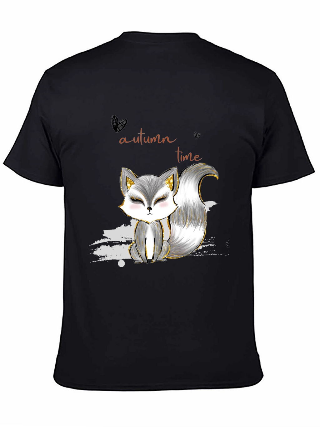Autumn Fox Graphic Tee - Stylish Casual Wear