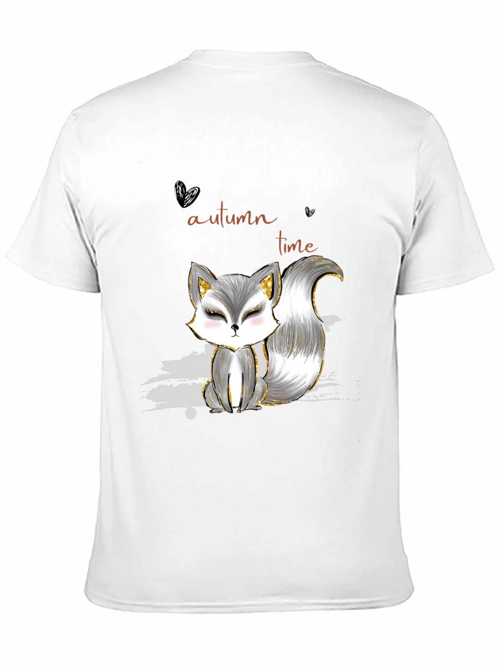 Autumn Fox Graphic Tee - Stylish Casual Wear