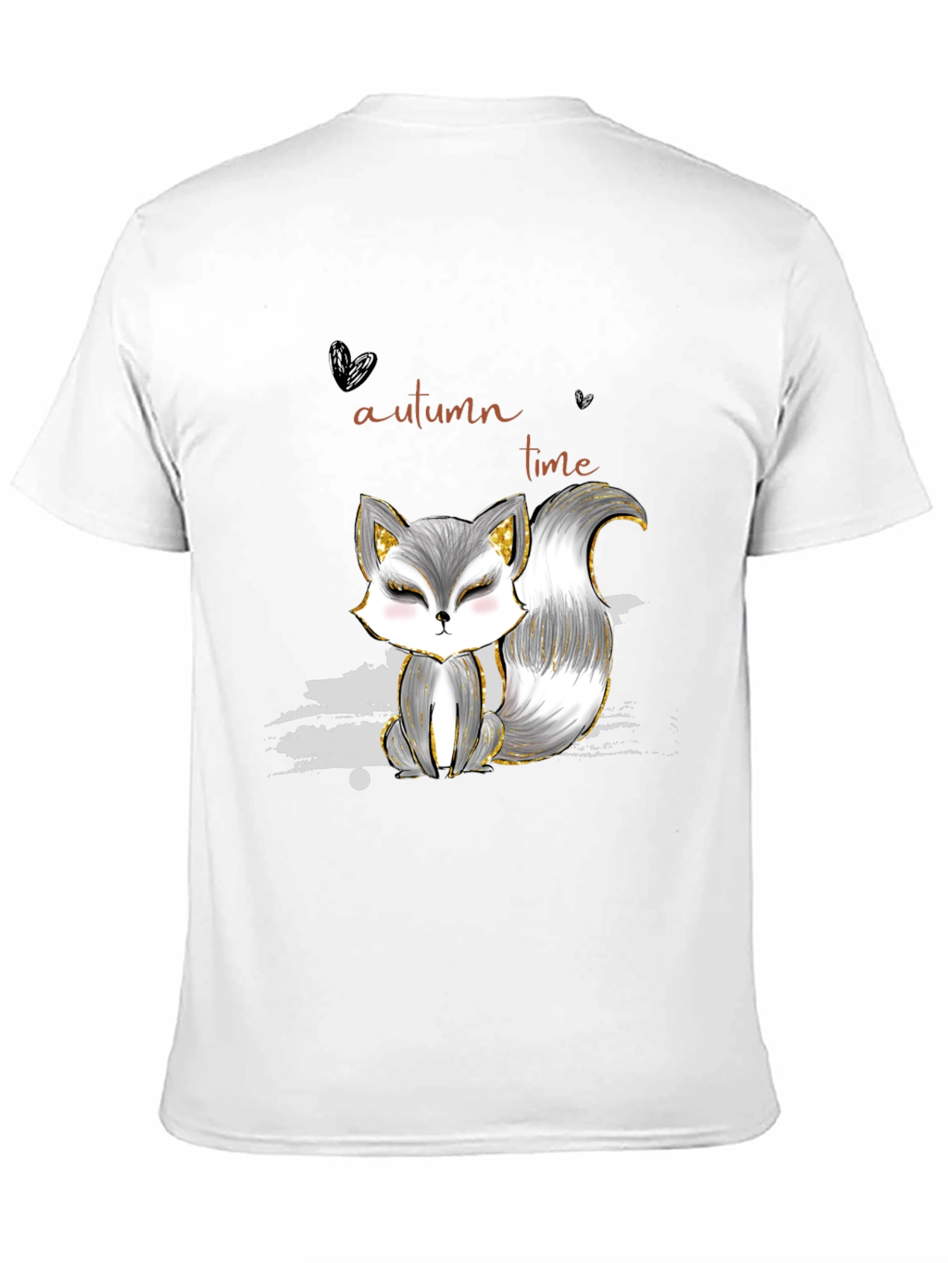 Autumn Fox Graphic Tee - Stylish Casual Wear