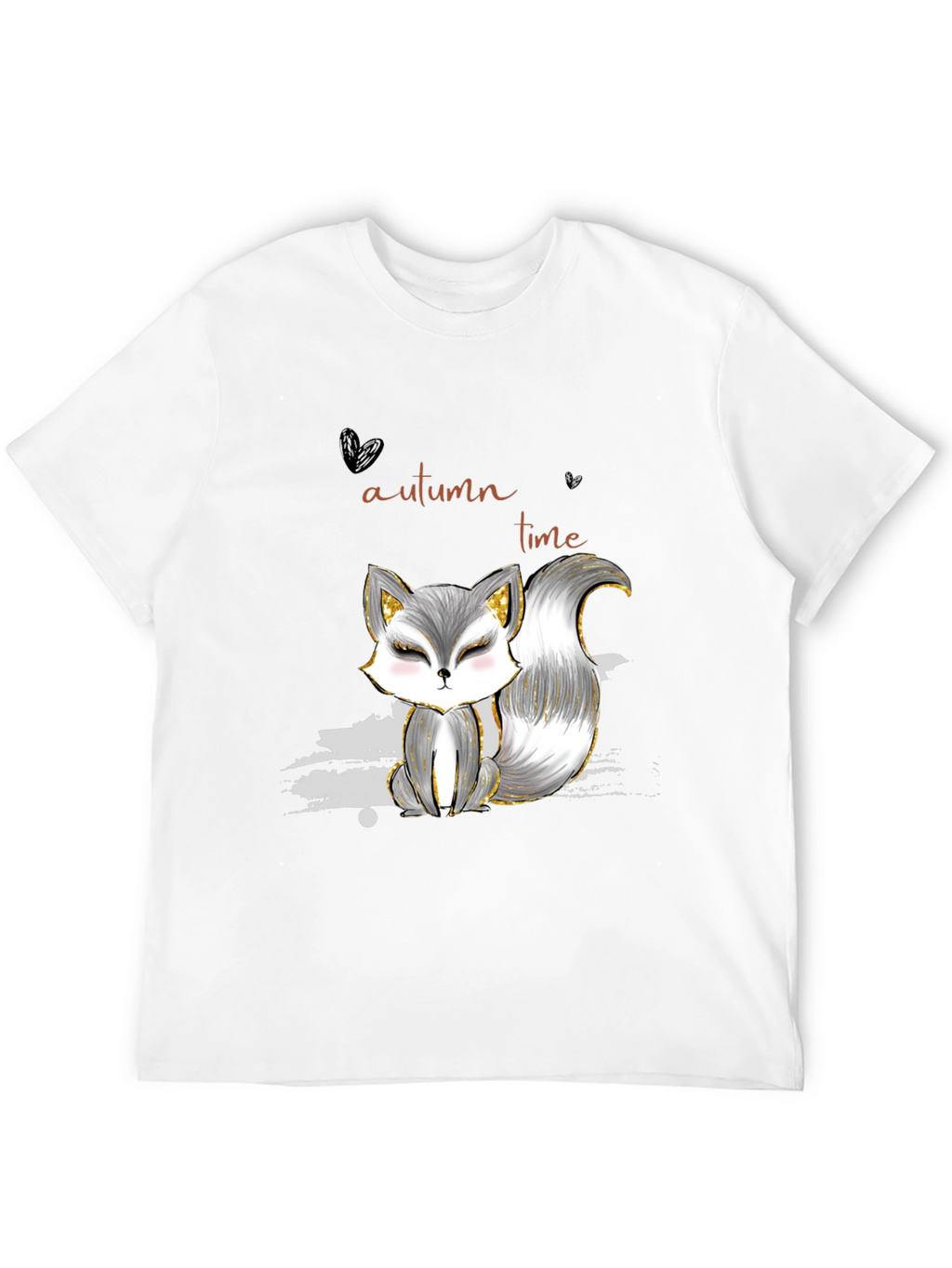 Autumn Fox Graphic Tee - Stylish Casual Wear