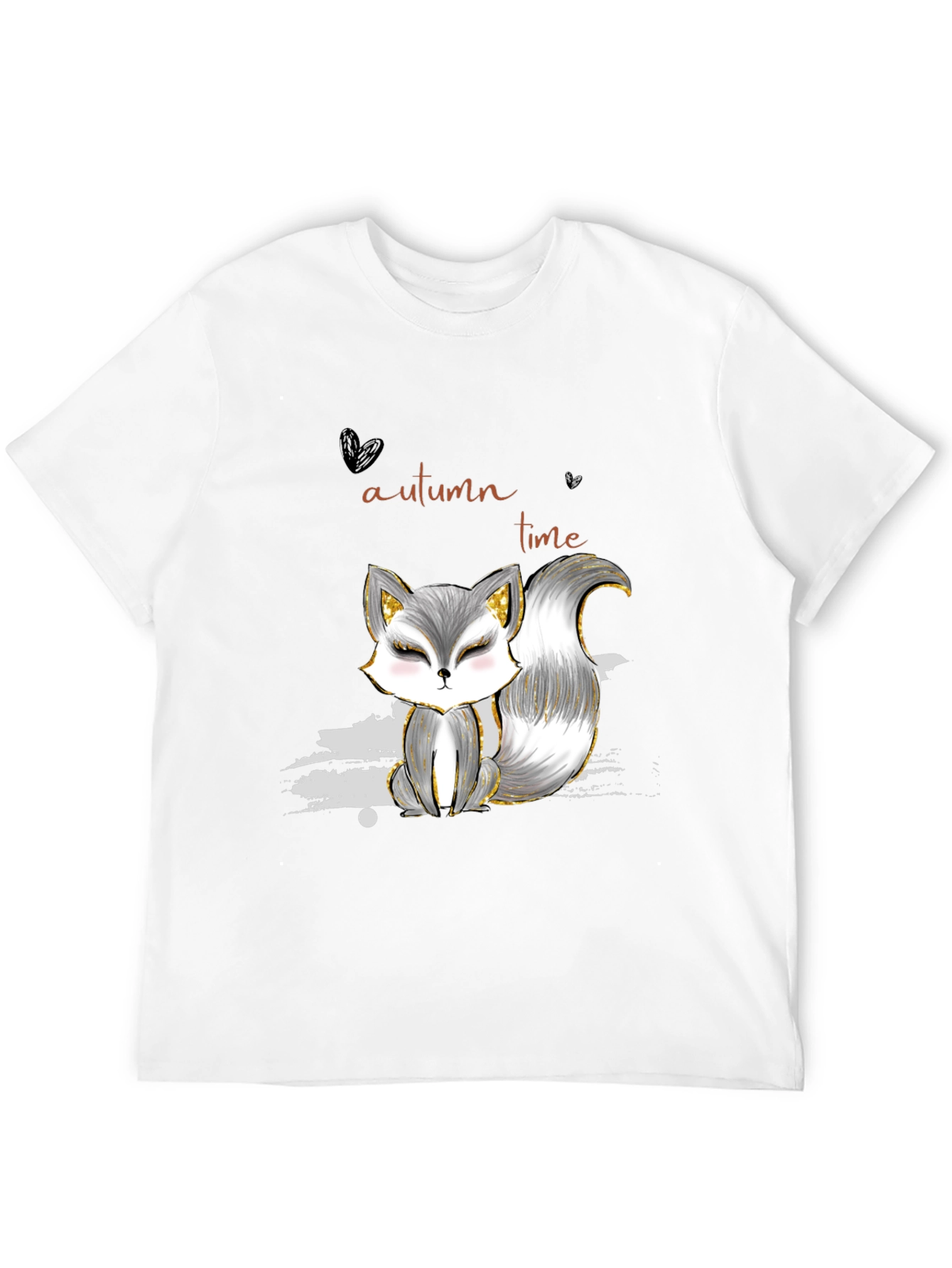 Autumn Fox Graphic Tee - Stylish Casual Wear