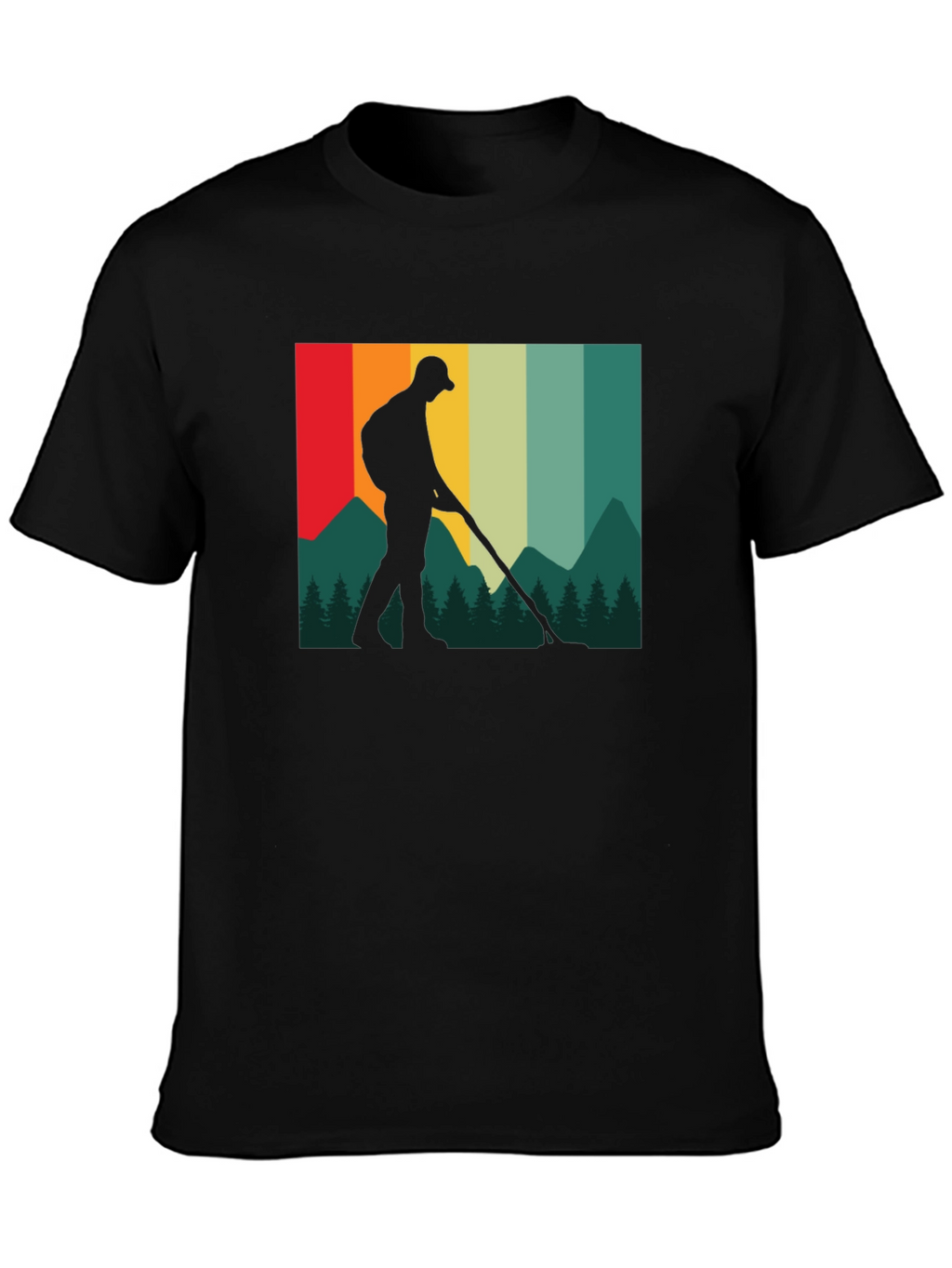 Metal Detecting Retro T-Shirt
