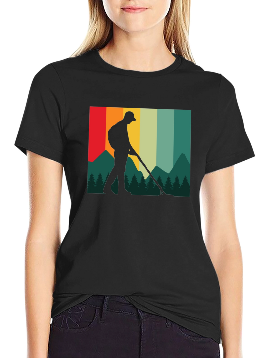 Metal Detecting Retro T-Shirt
