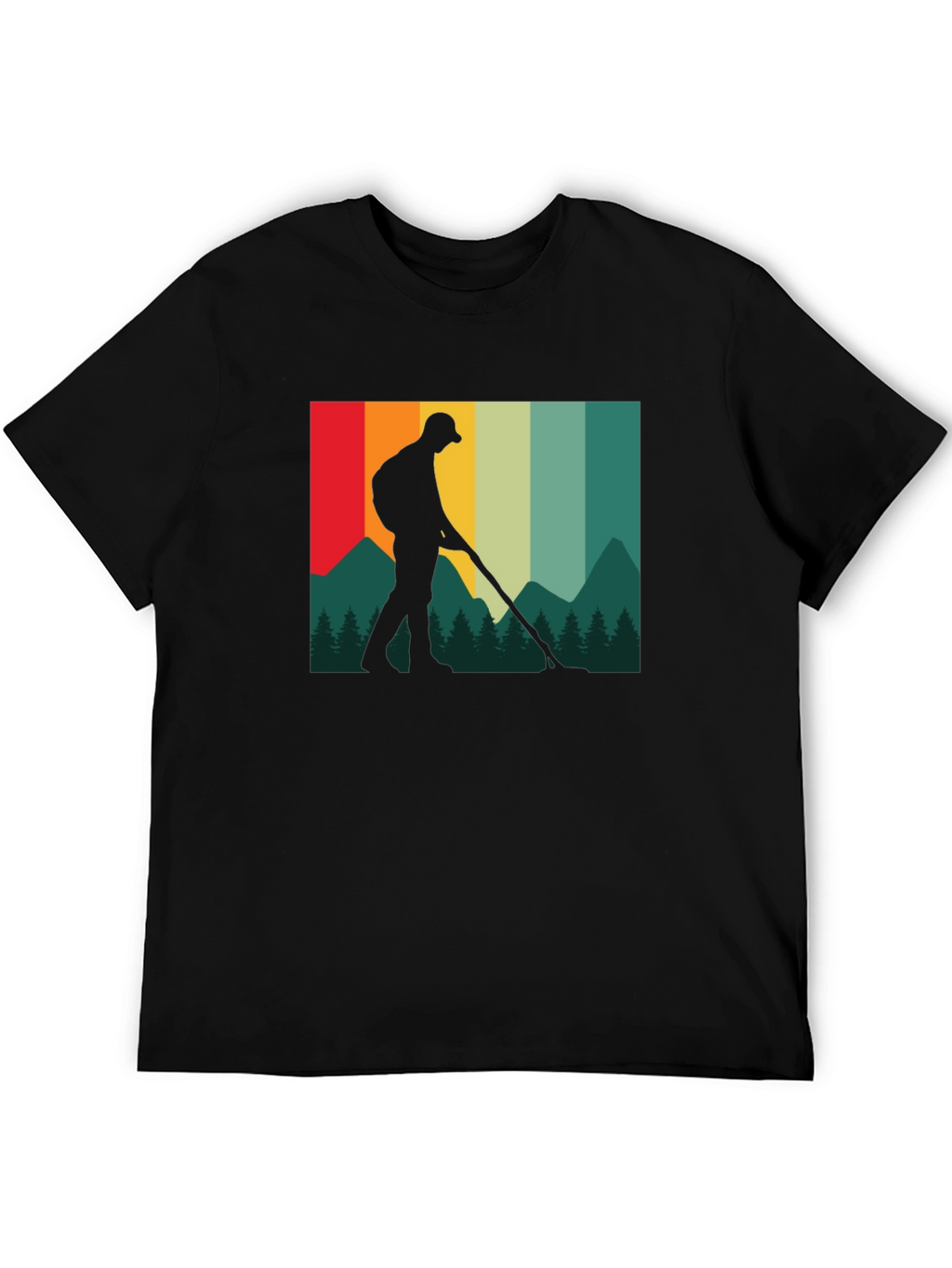 Metal Detecting Retro T-Shirt