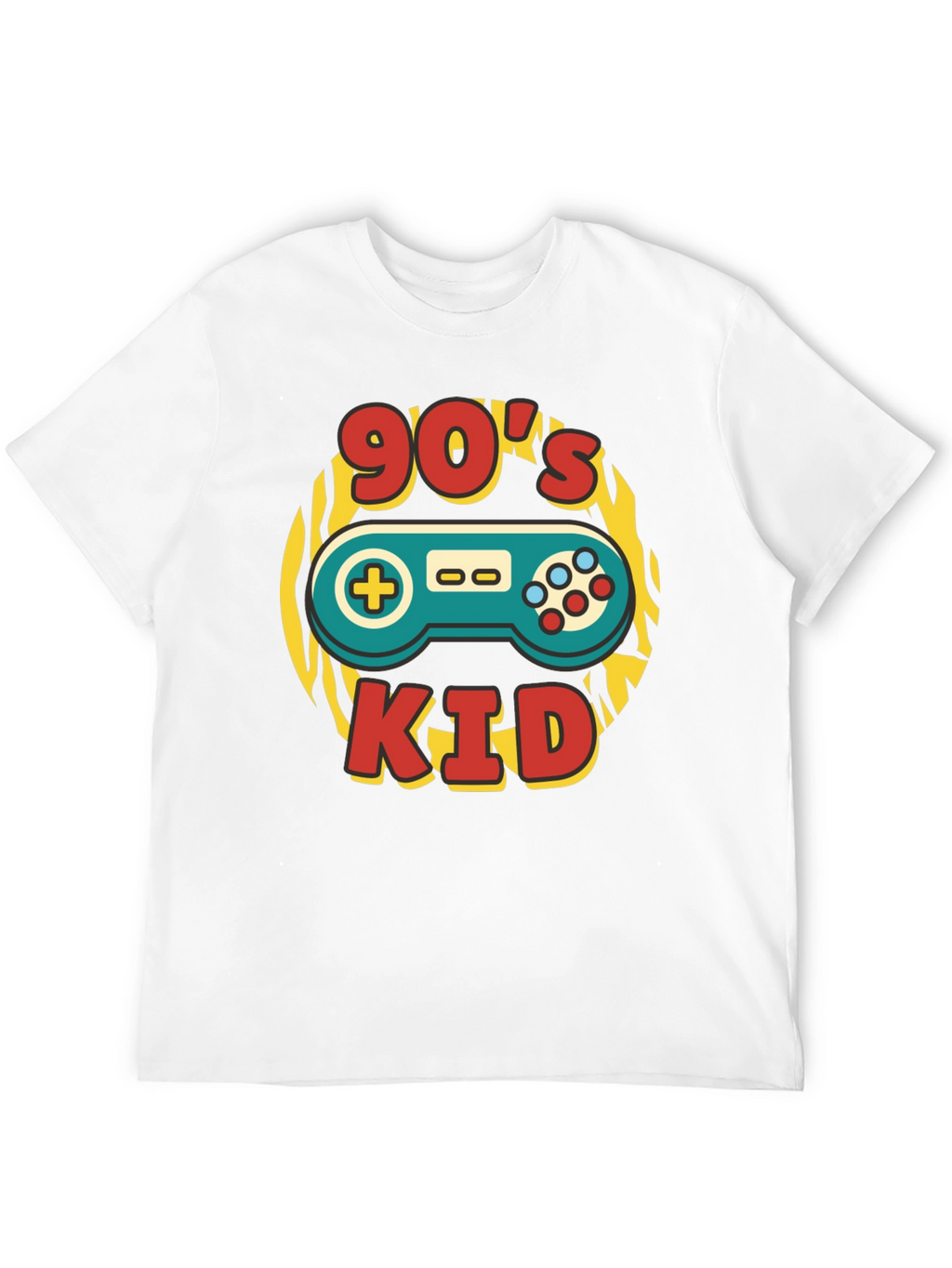 90s Kid Graphic Tee - Retro Gaming T-Shirt