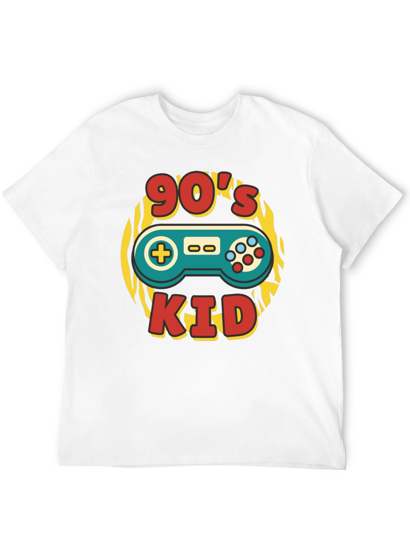 90s Kid Graphic Tee - Retro Gaming T-Shirt