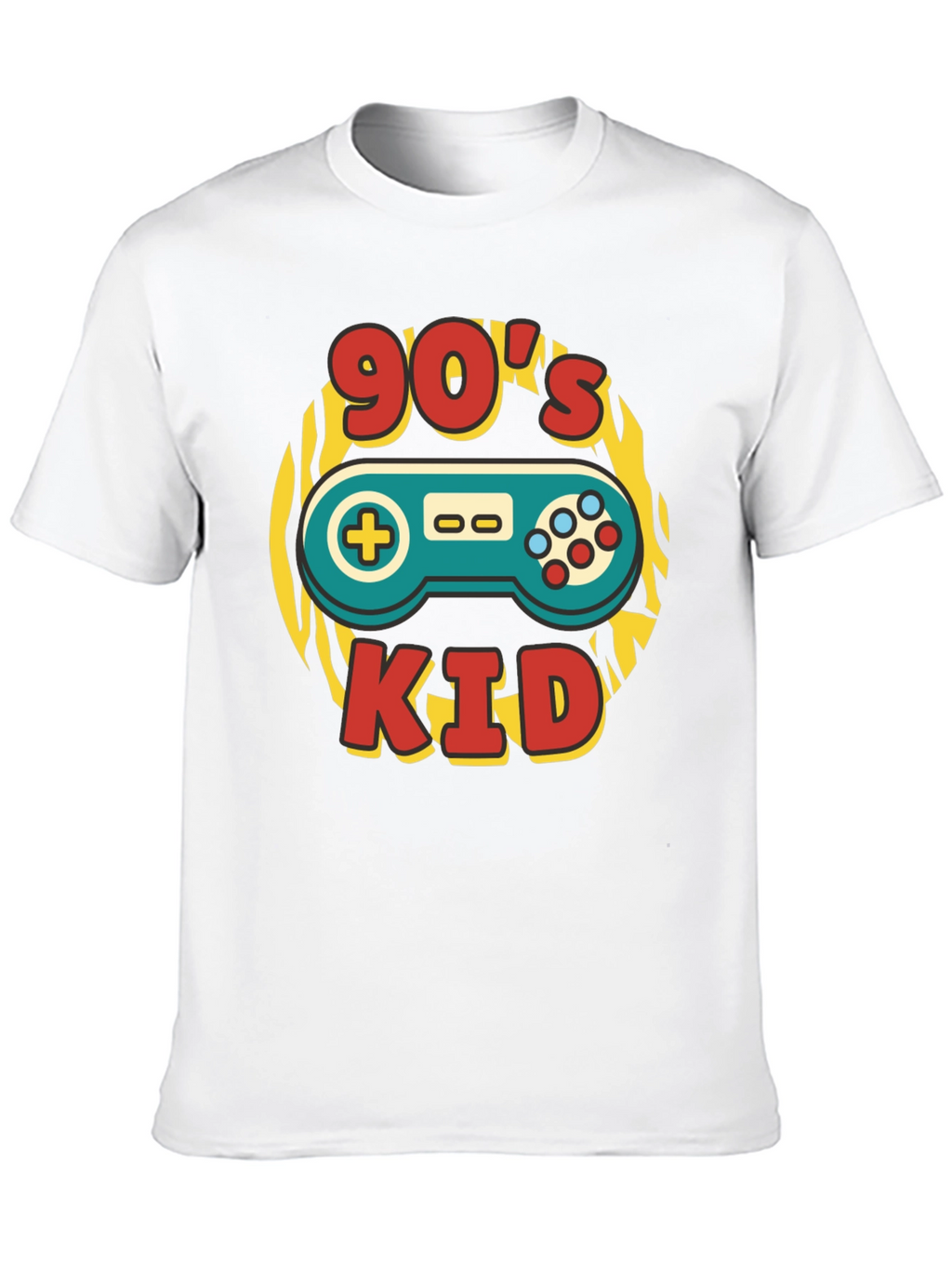 90s Kid Graphic Tee - Retro Gaming T-Shirt