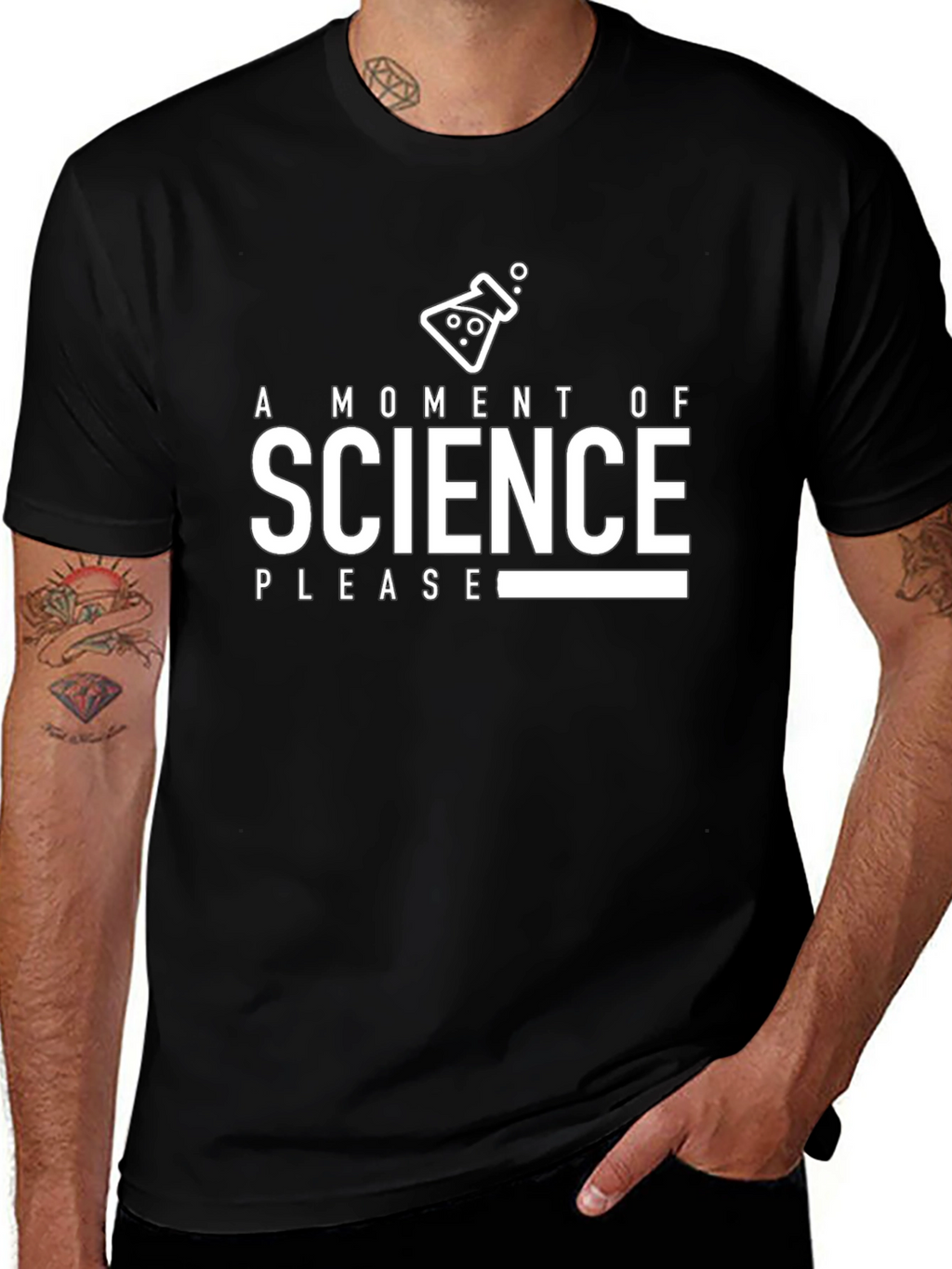 Science Please T-Shirt - Funny Science Tee
