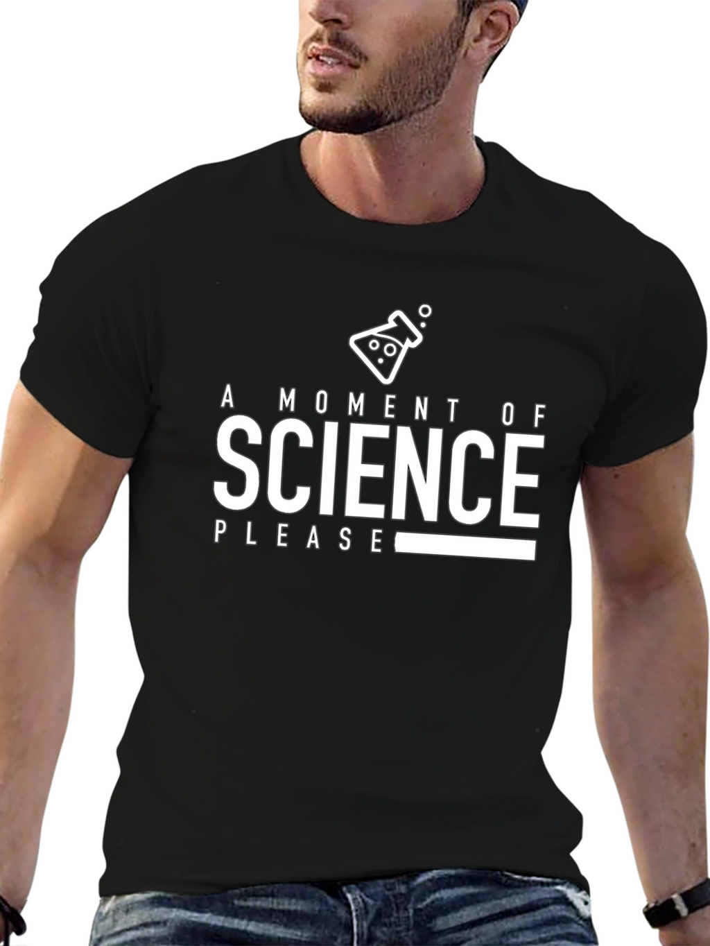 Science Please T-Shirt - Funny Science Tee