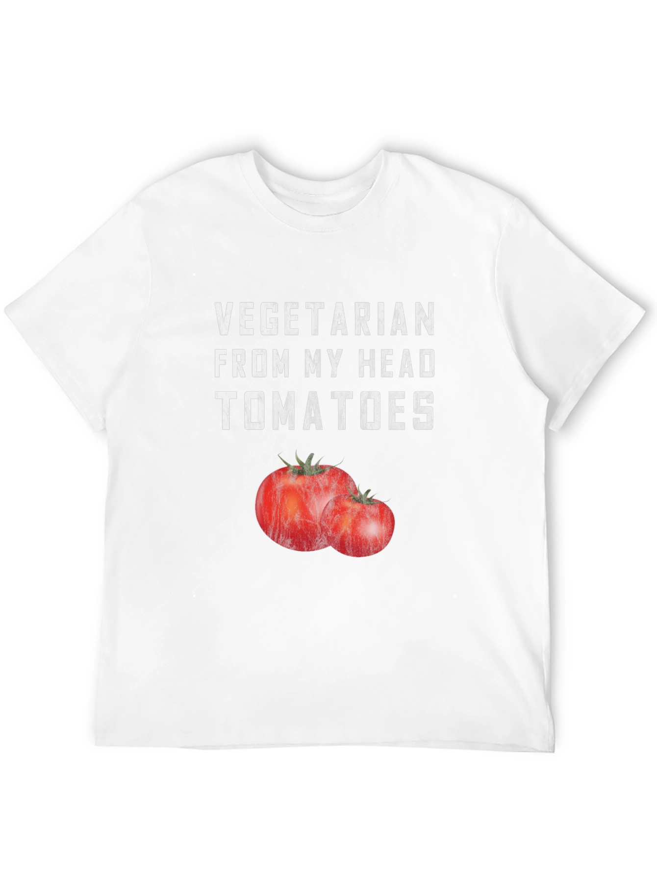Vegetarian Tomato Graphic T-Shirt