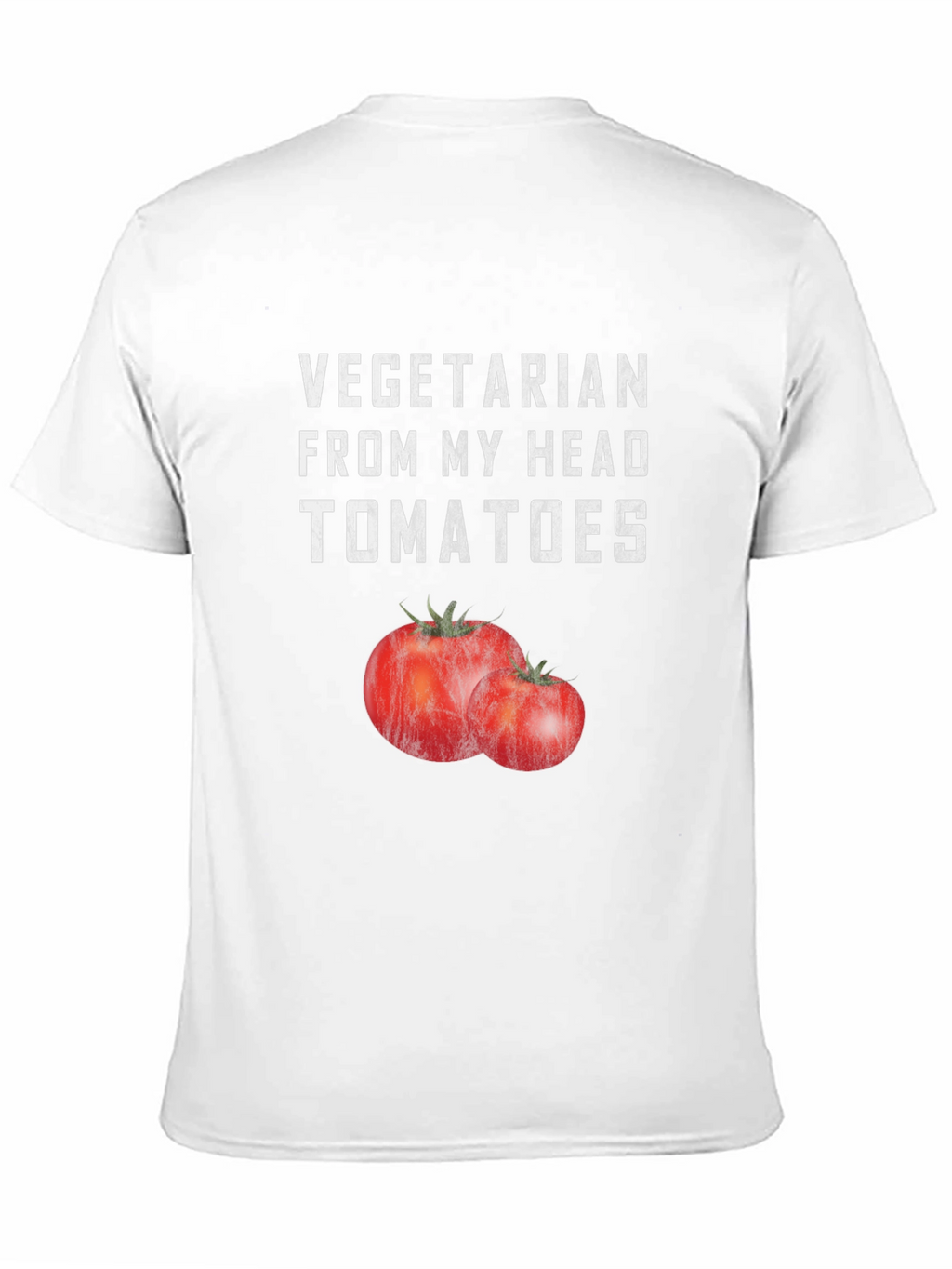 Vegetarian Tomato Graphic T-Shirt