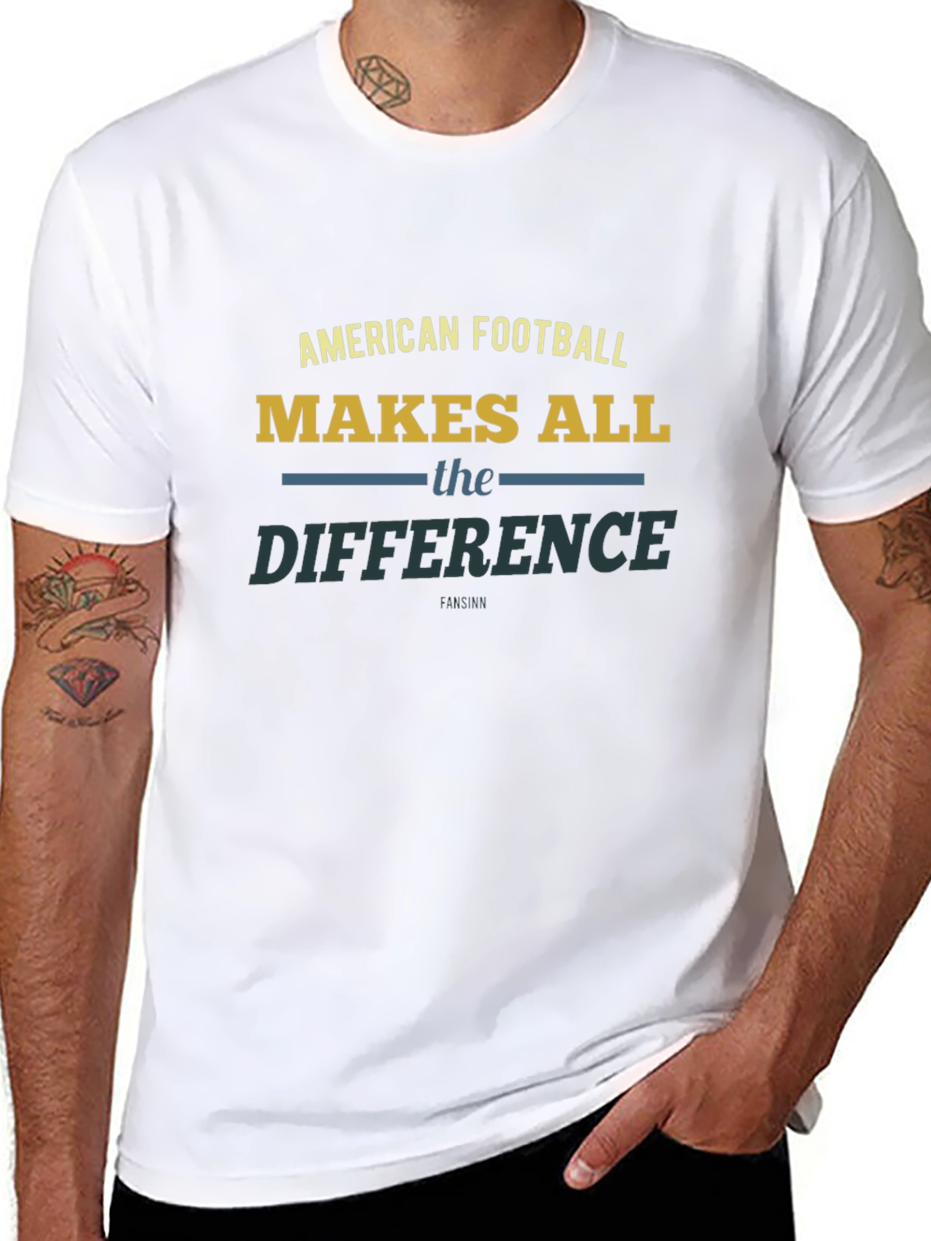 American Football Makes All the Difference T-Shirt