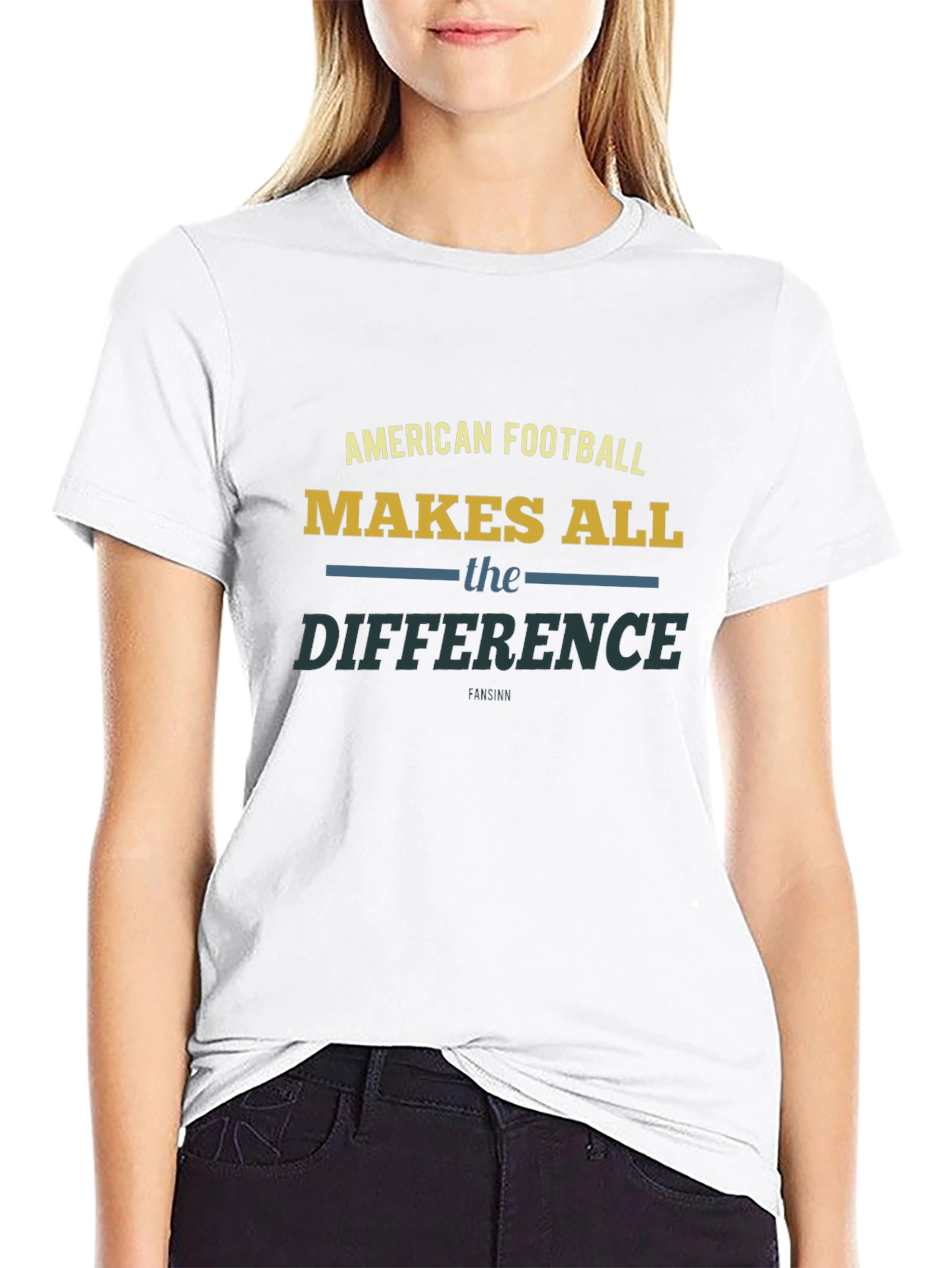 American Football Makes All the Difference T-Shirt