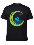 Swimmer Graphic Tee - Black Casual Shirt